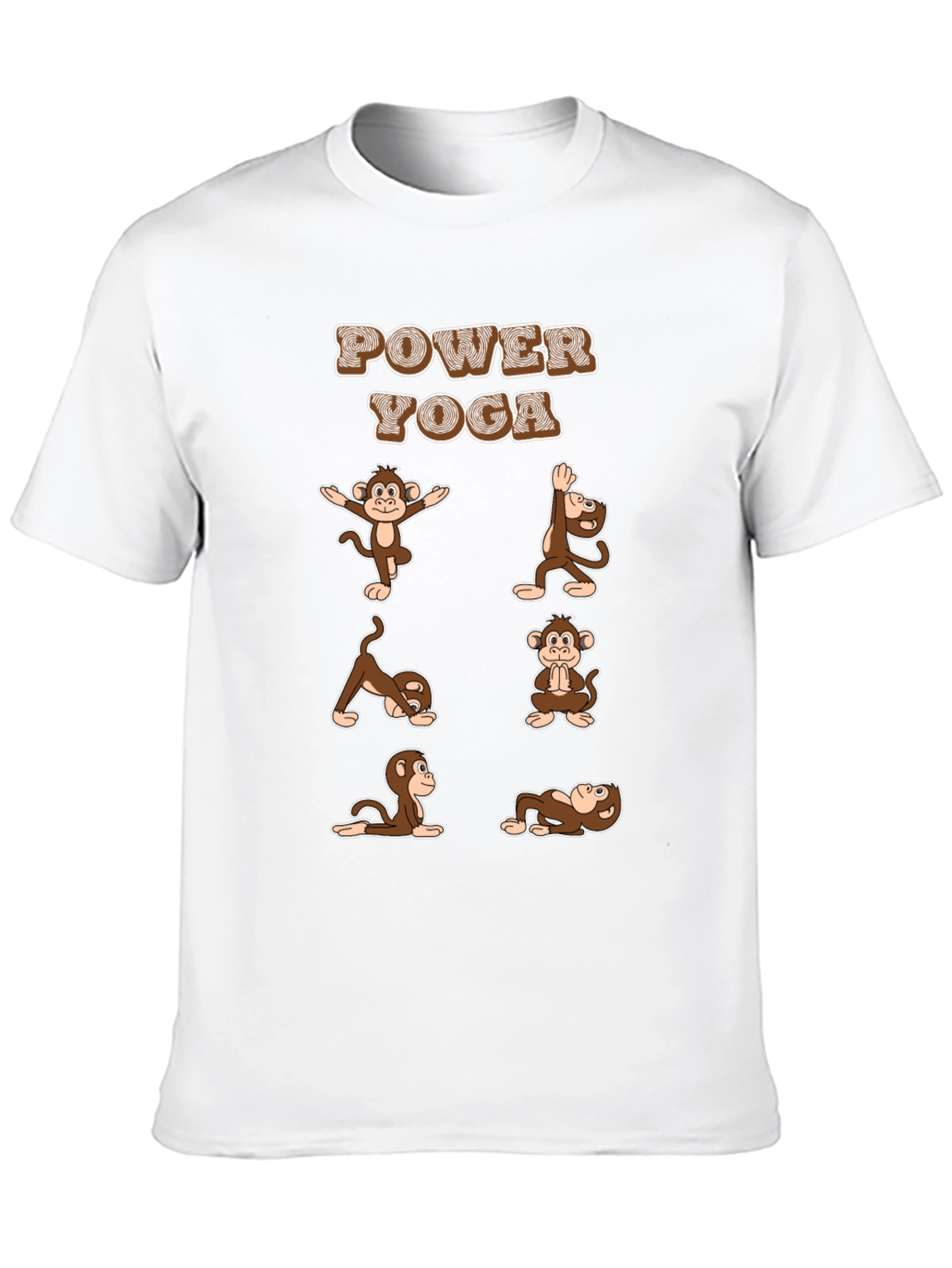 Power Yoga Monkey T-Shirt
