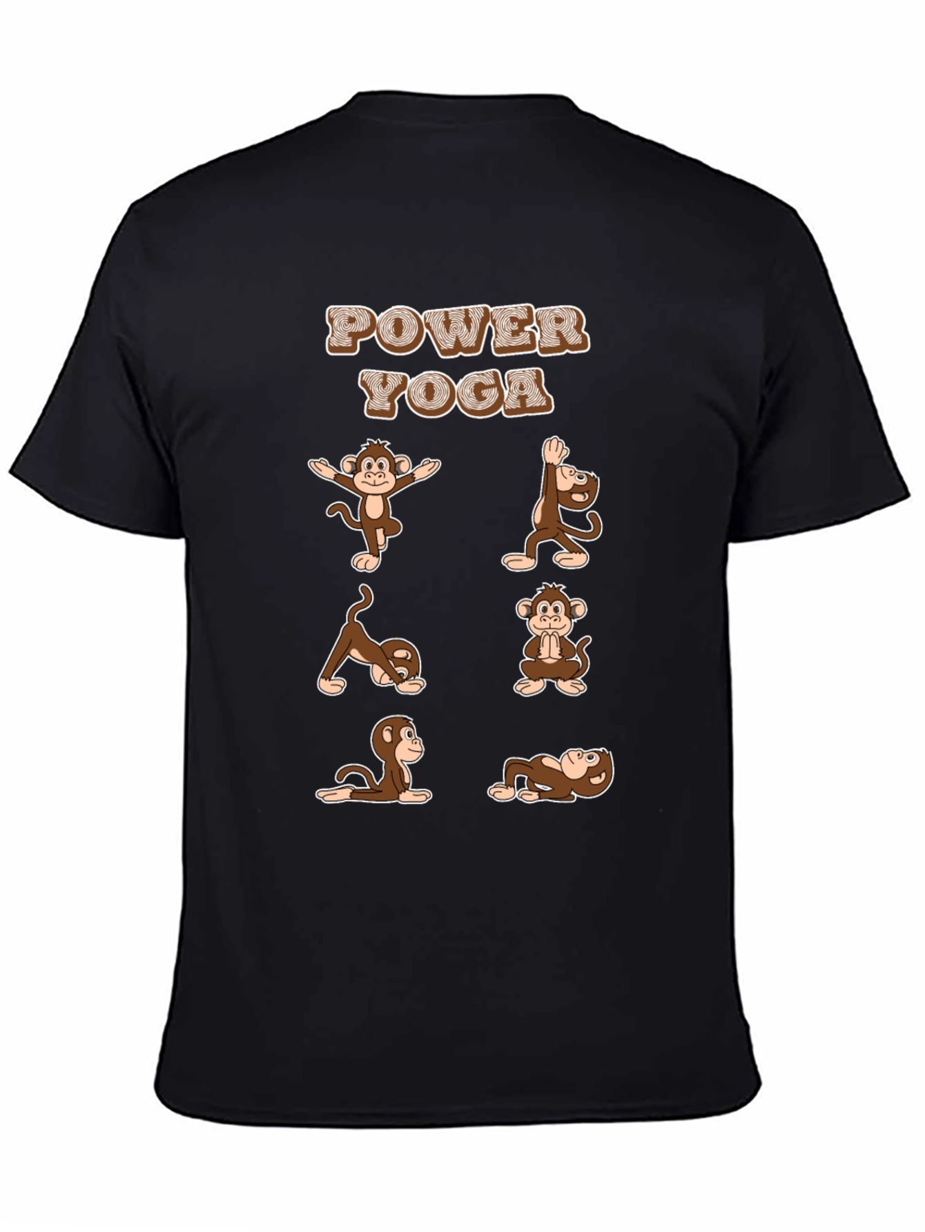 Power Yoga Monkey T-Shirt