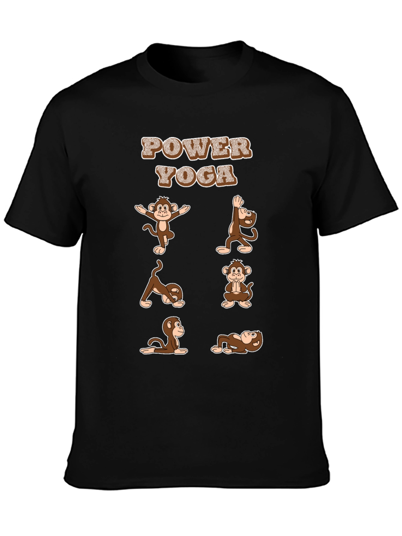 Power Yoga Monkey T-Shirt