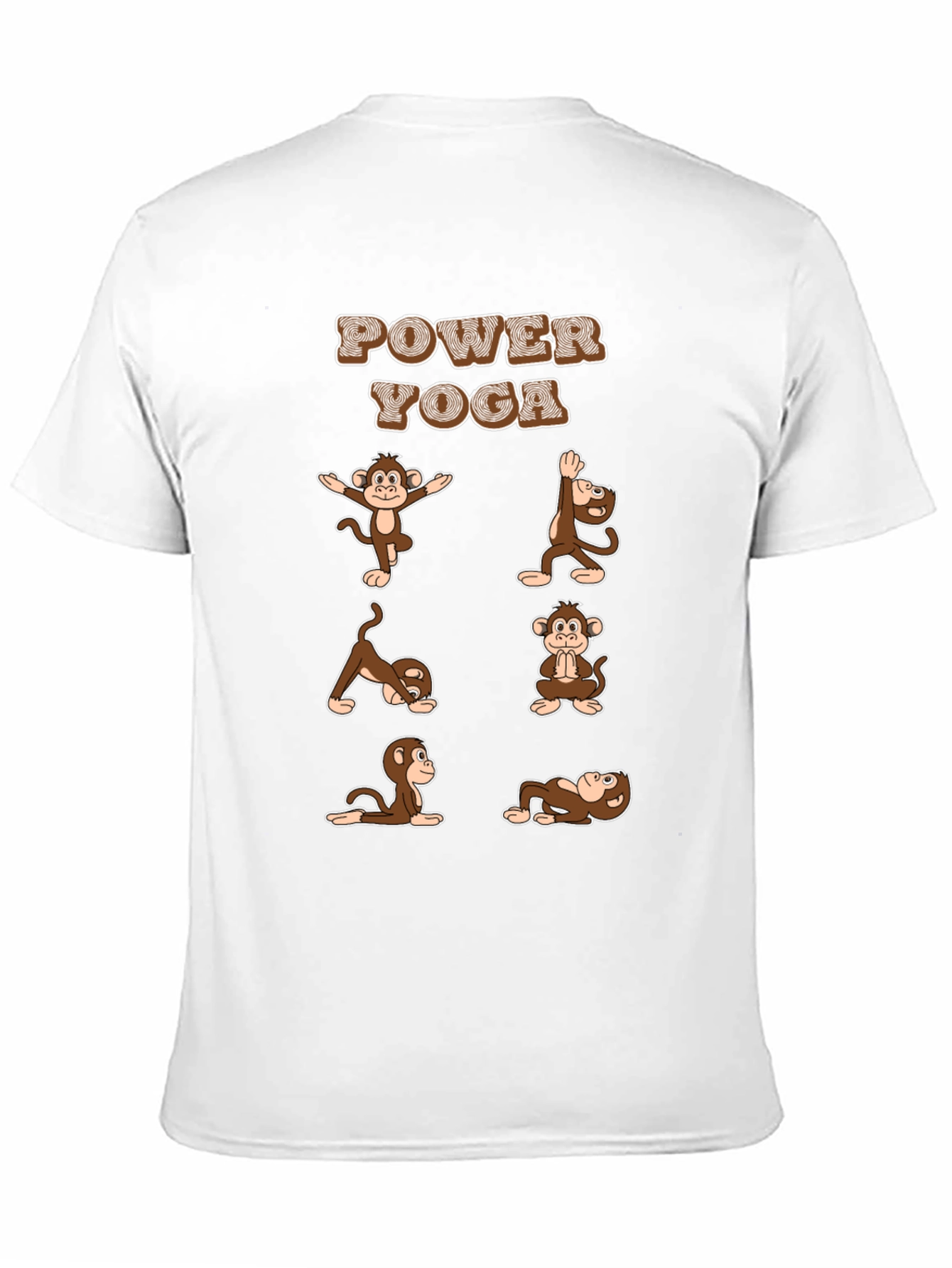 Power Yoga Monkey T-Shirt