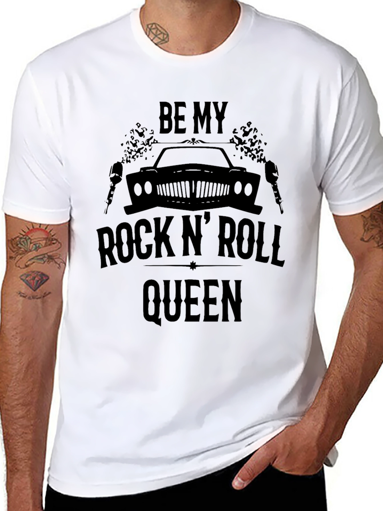 Rock N Roll Queen Graphic T-Shirt