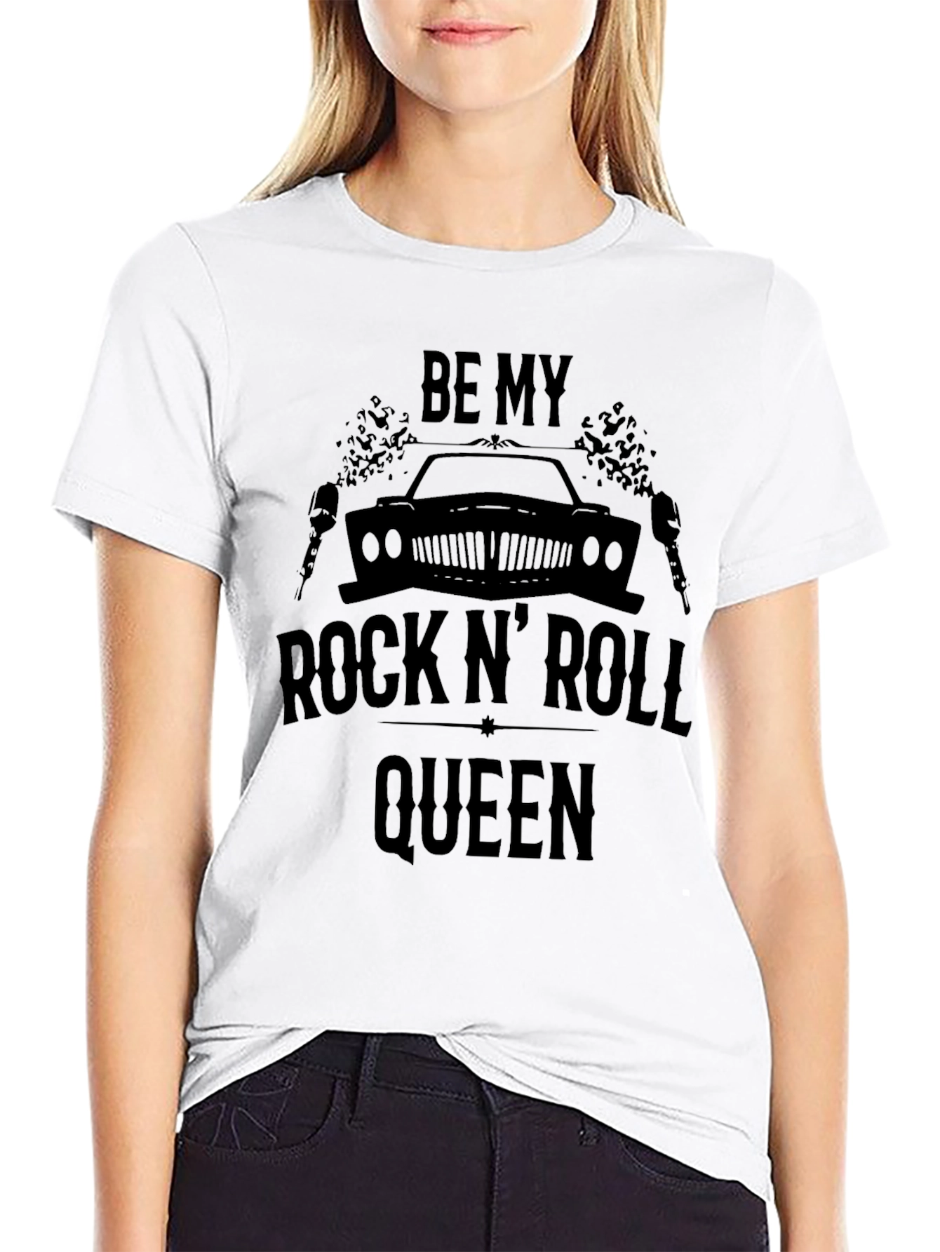 Rock N Roll Queen Graphic T-Shirt