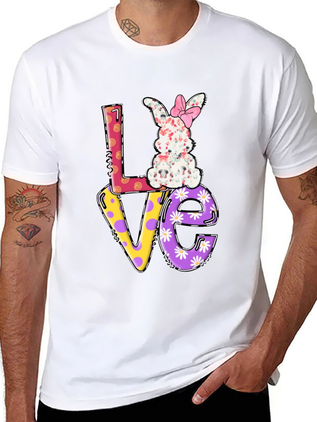 Love Bunny Graphic Tee - Easter Special