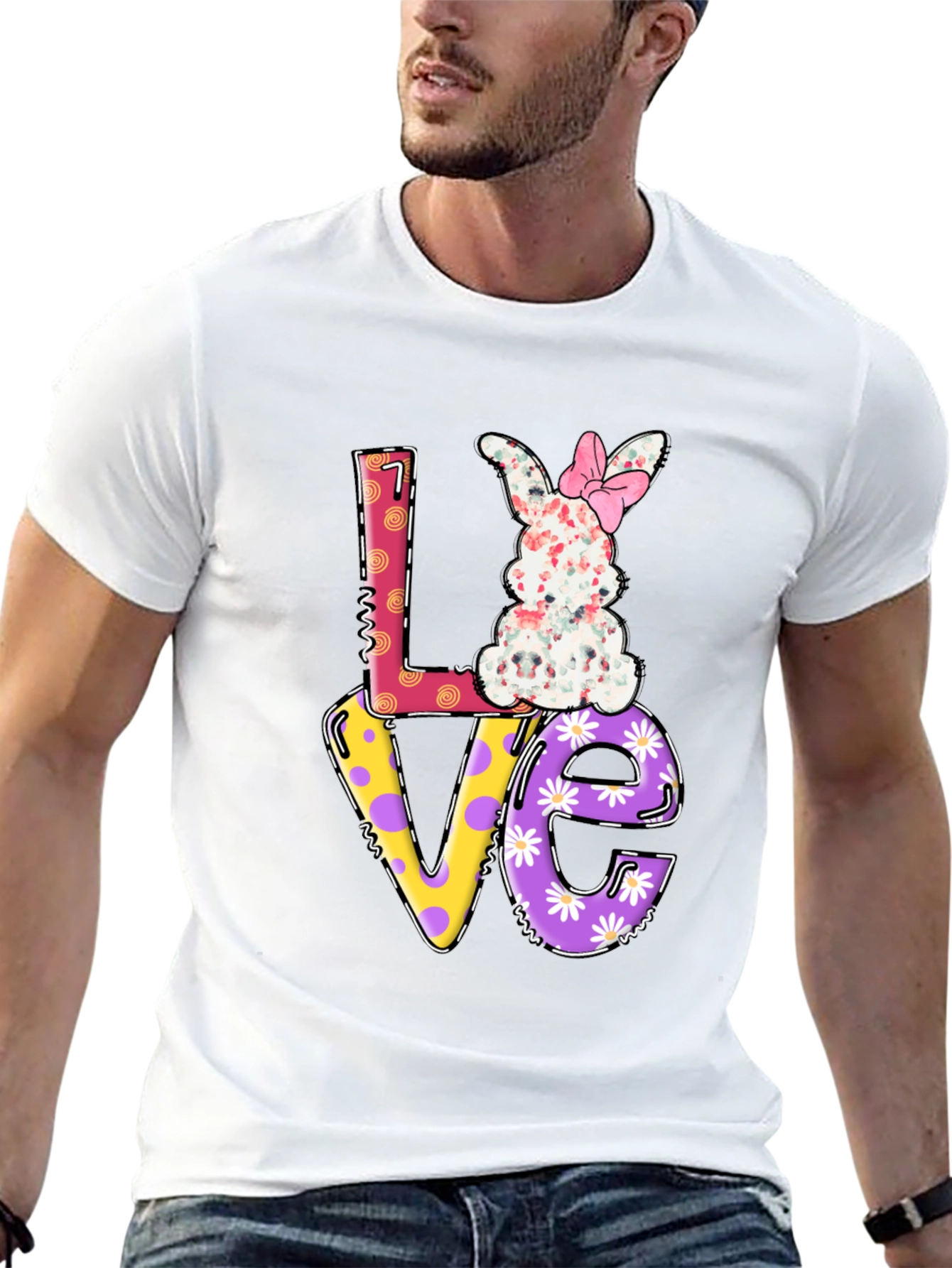 Love Bunny Graphic Tee - Easter Special