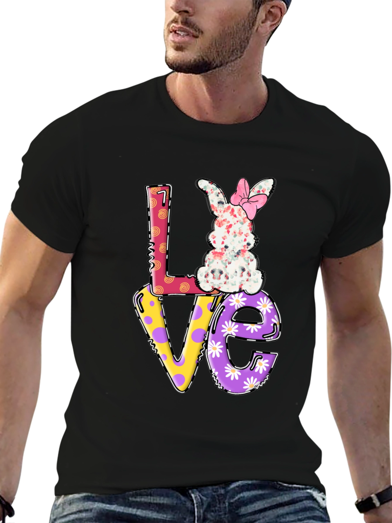 Love Bunny Graphic Tee - Easter Special