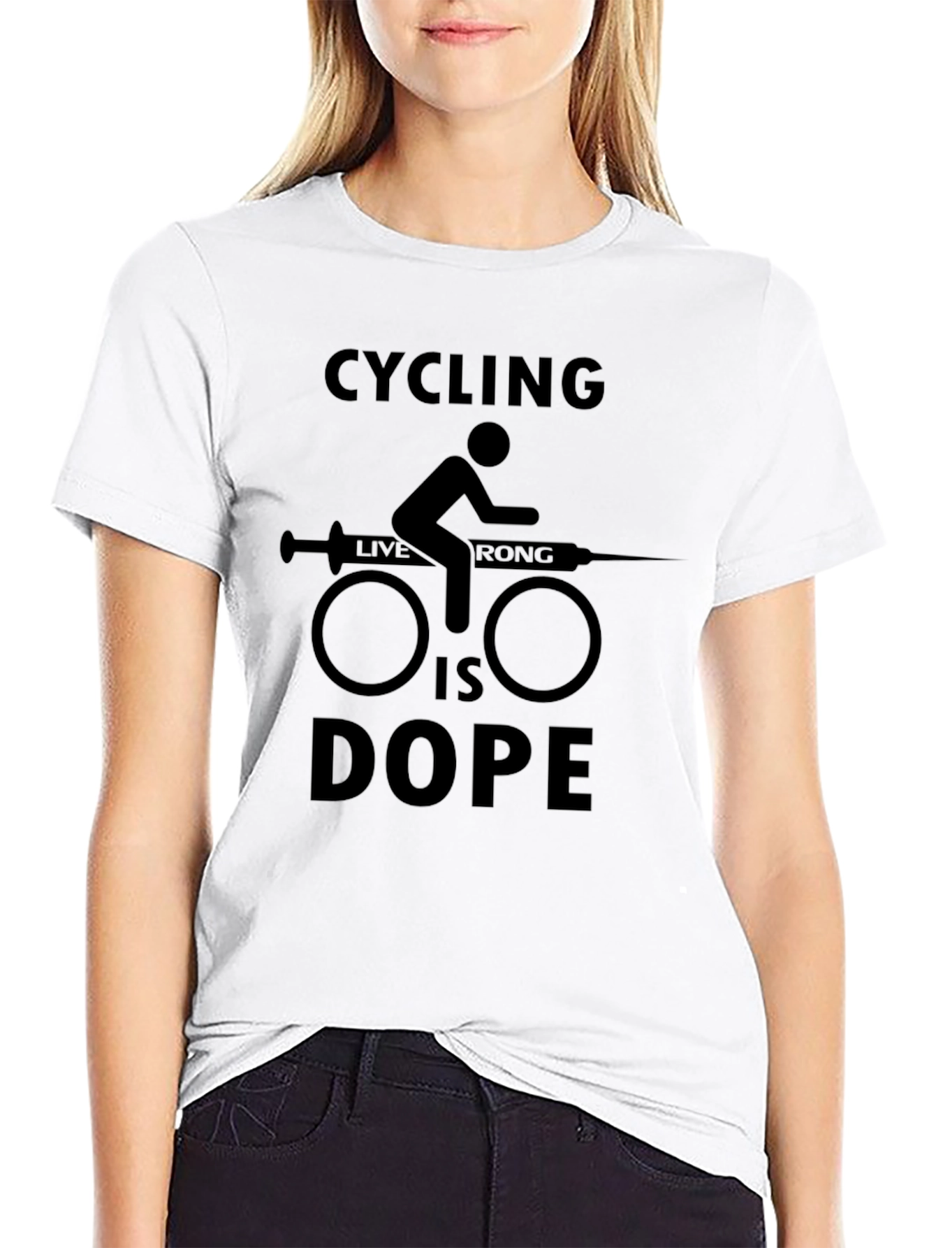 Cycling Is Dope Graphic T-Shirt
