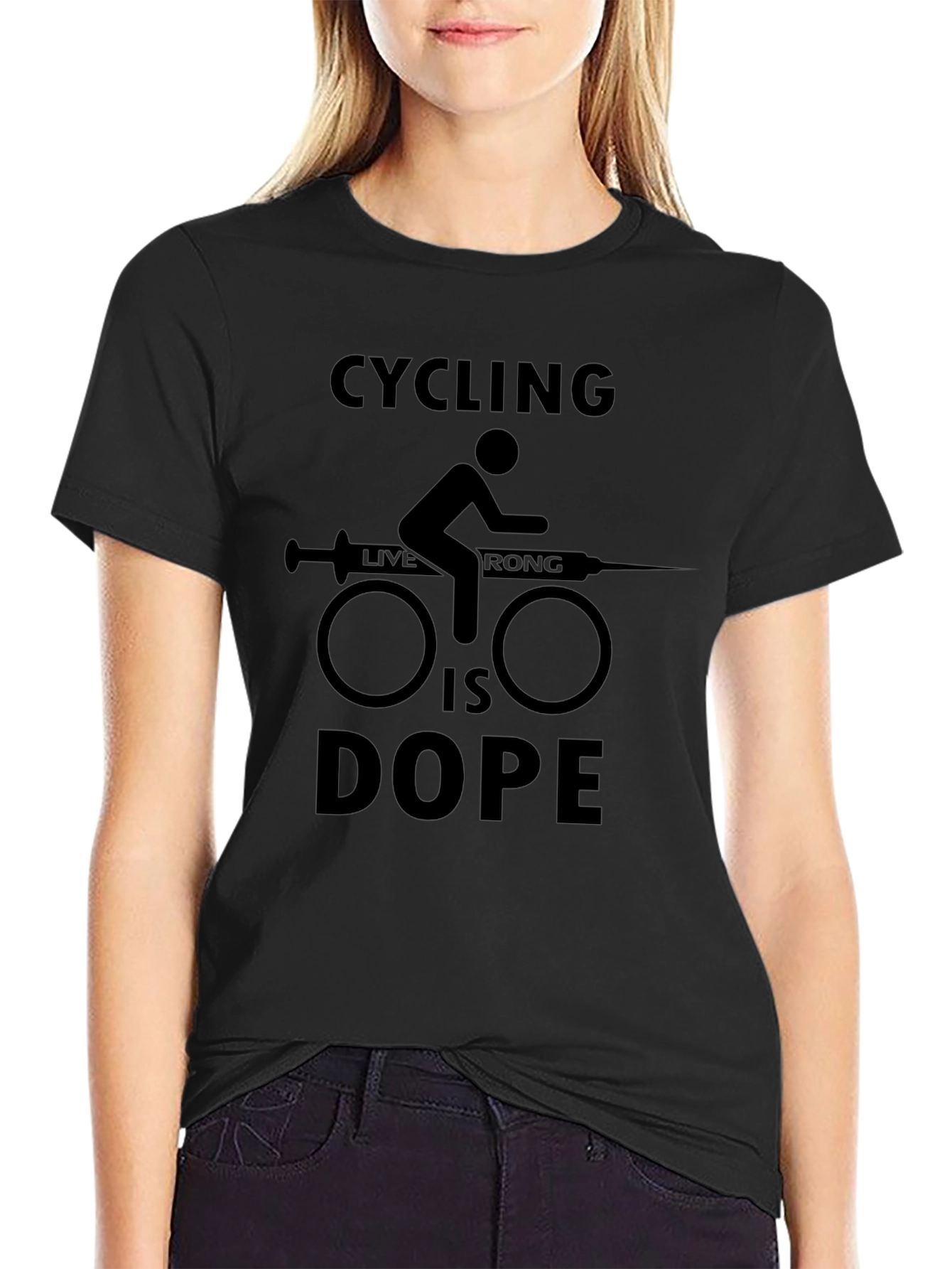 Cycling Is Dope Graphic T-Shirt