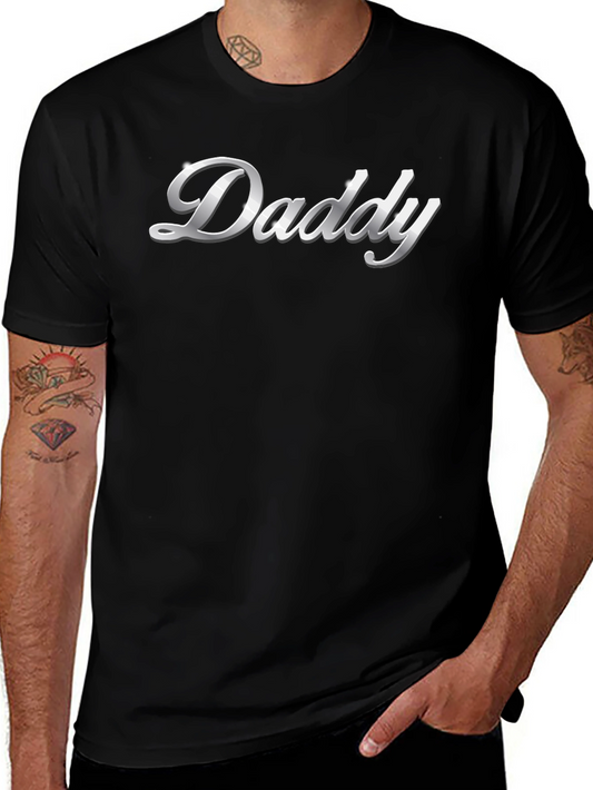 Daddy Graphic T-Shirt - Black Tee