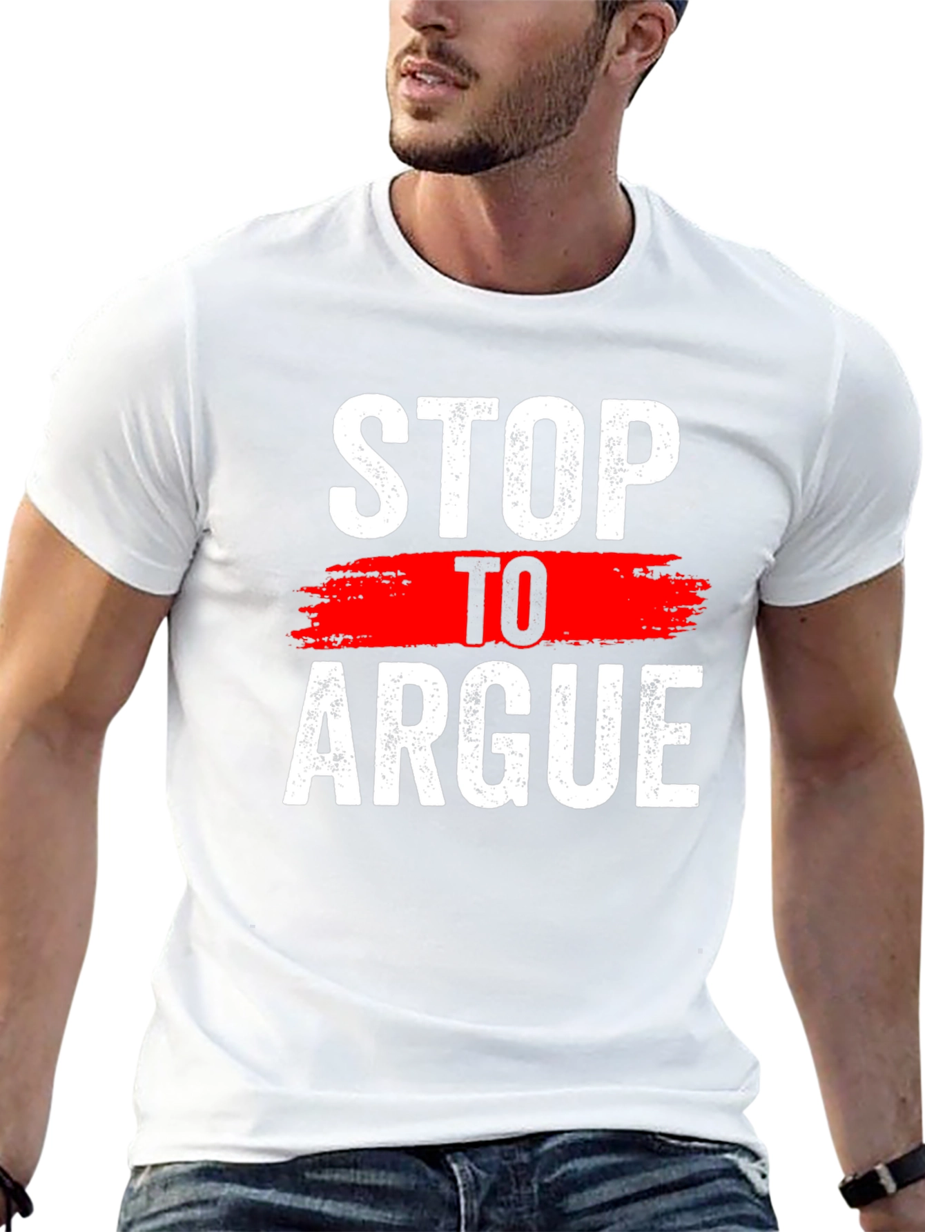 Stop To Argue Graphic Tee
