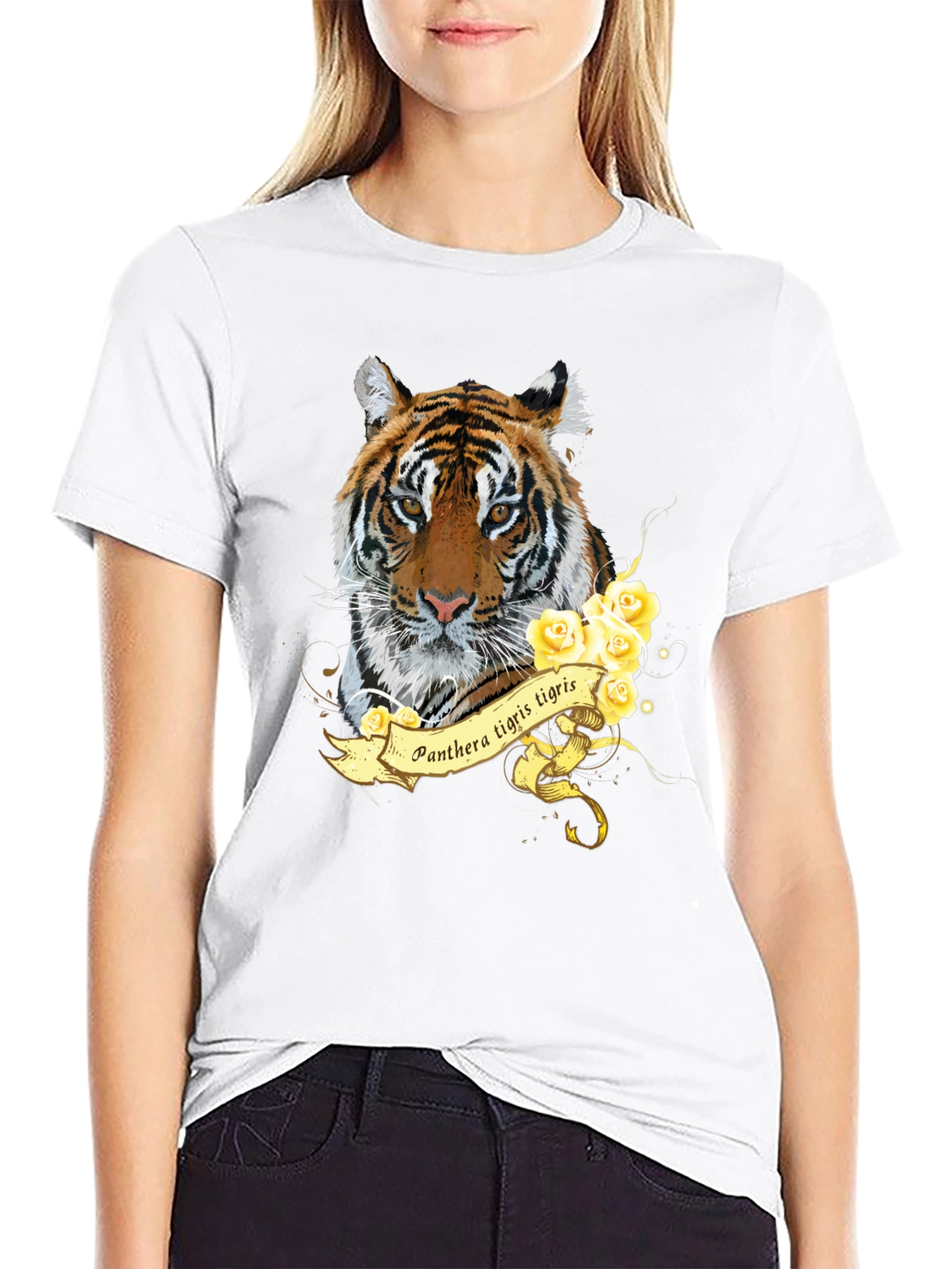 Tiger T-Shirt - Panthera Tigris Tigris Design