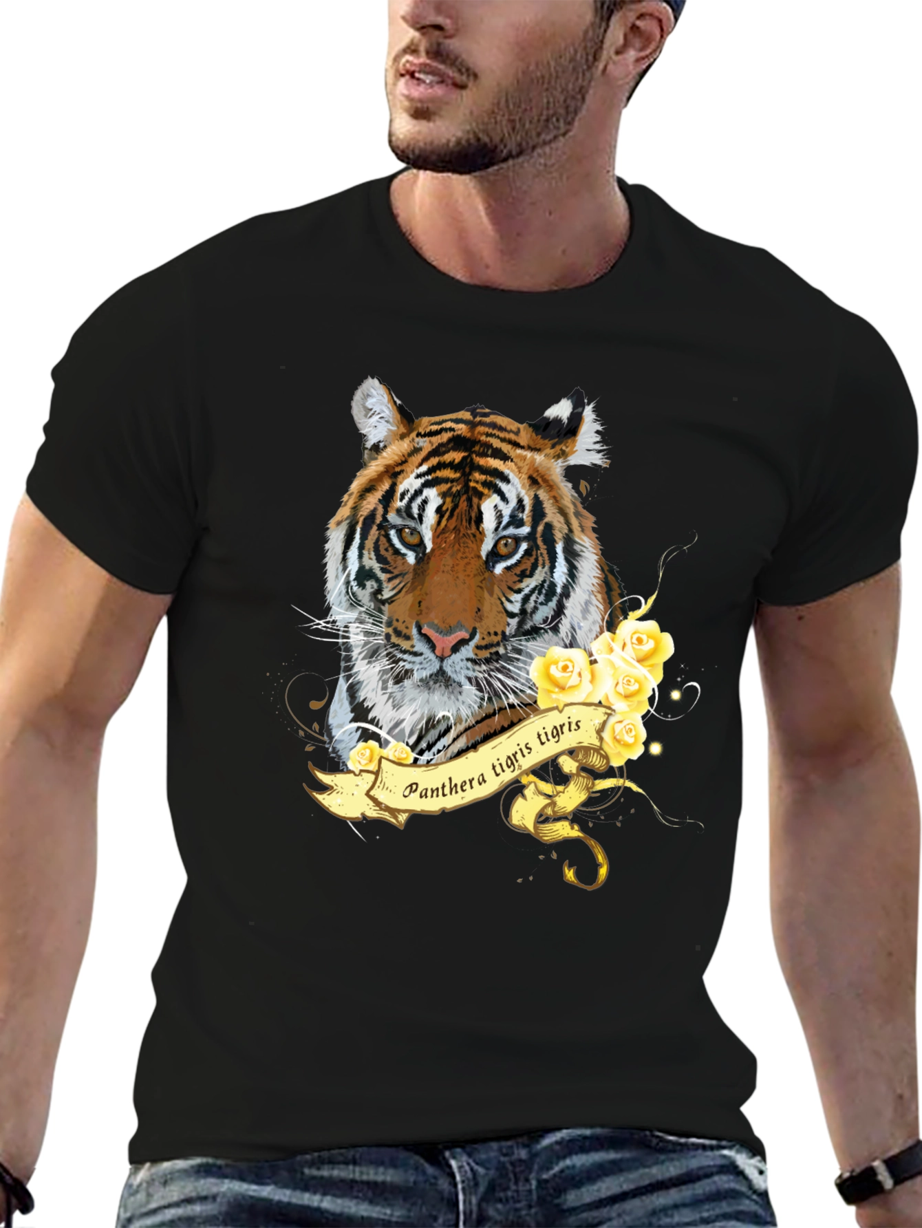 Tiger T-Shirt - Panthera Tigris Tigris Design