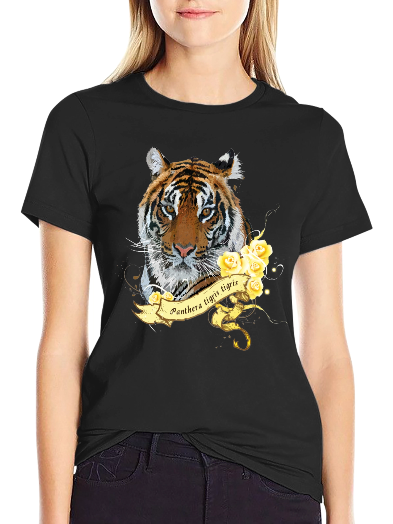 Tiger T-Shirt - Panthera Tigris Tigris Design