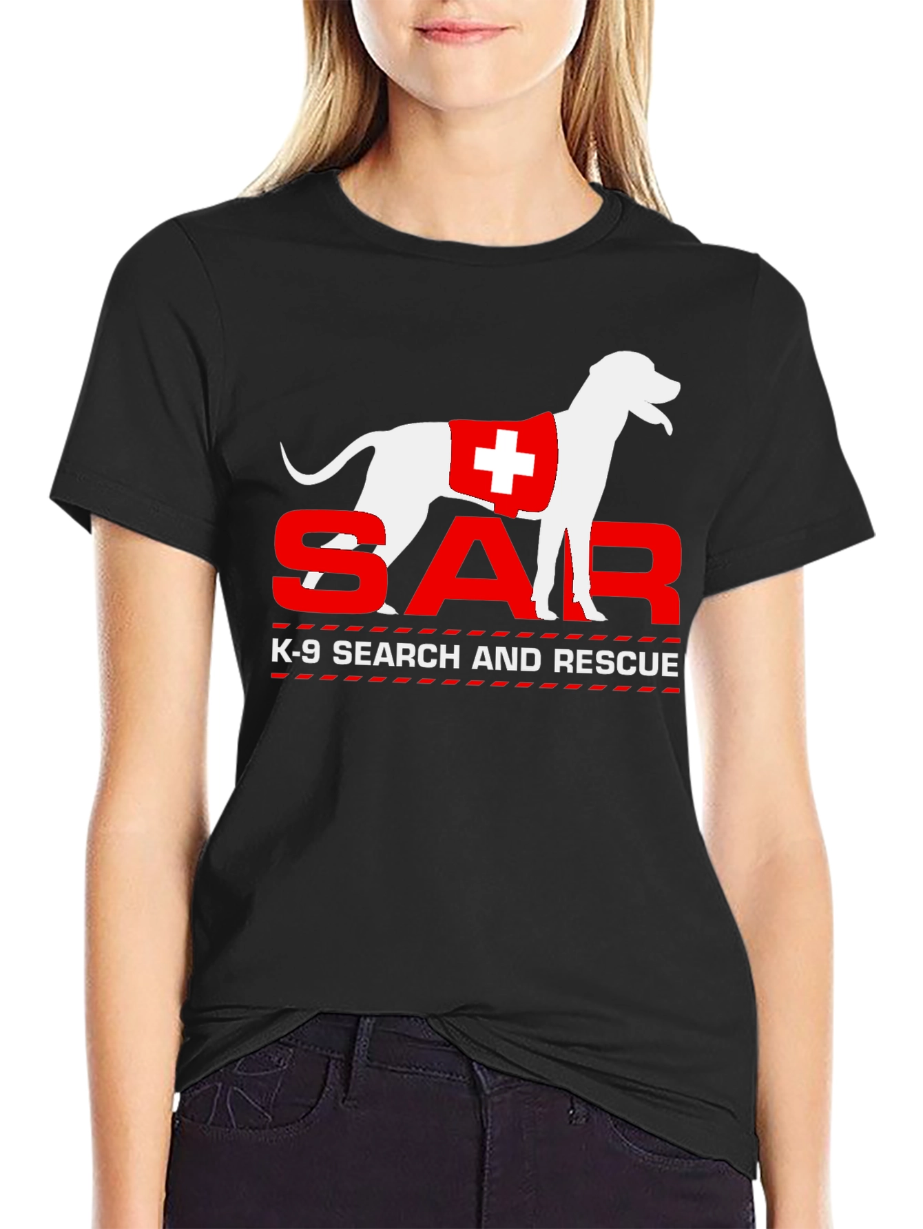 SAR K-9 Search and Rescue Dog T-Shirt