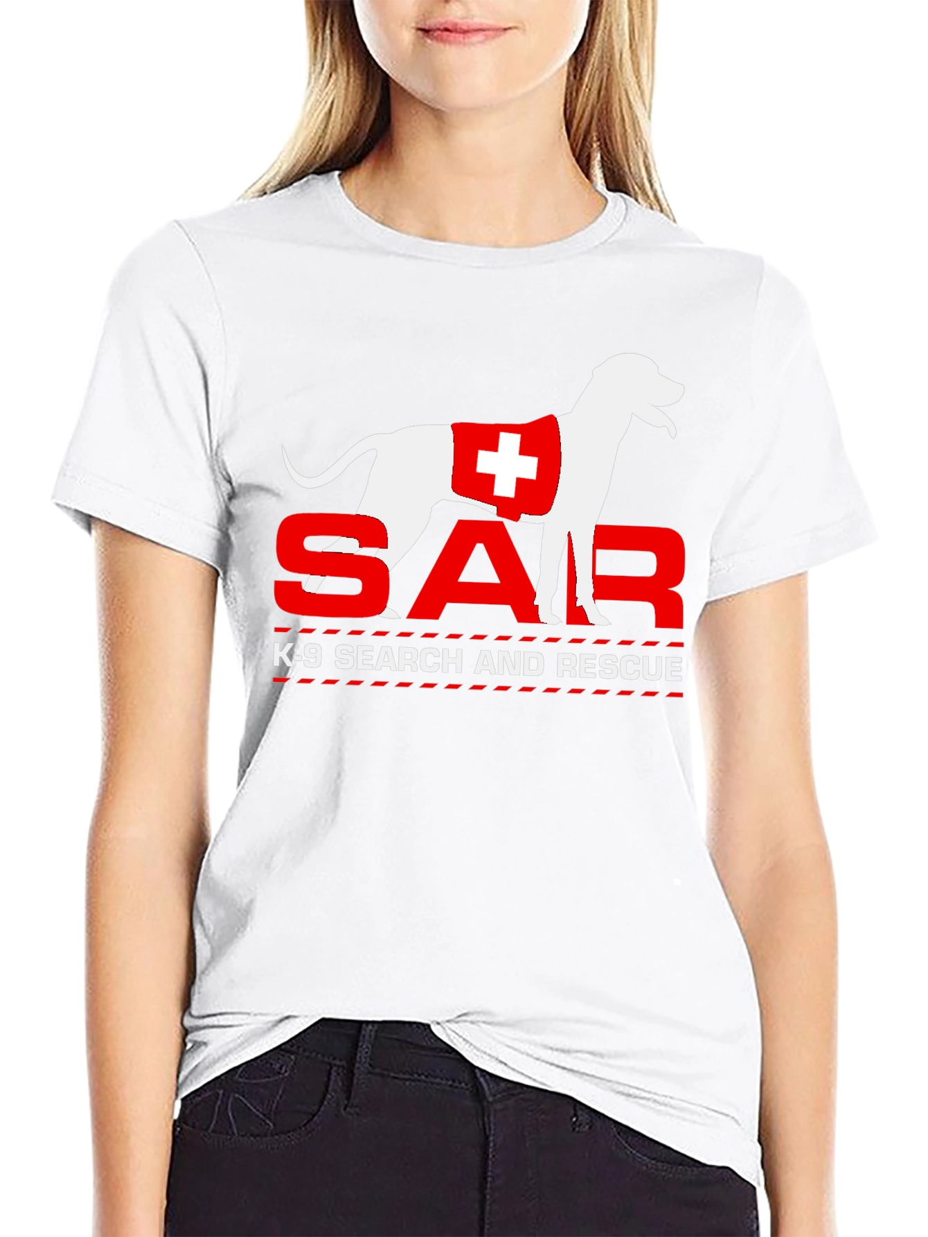 SAR K-9 Search and Rescue Dog T-Shirt