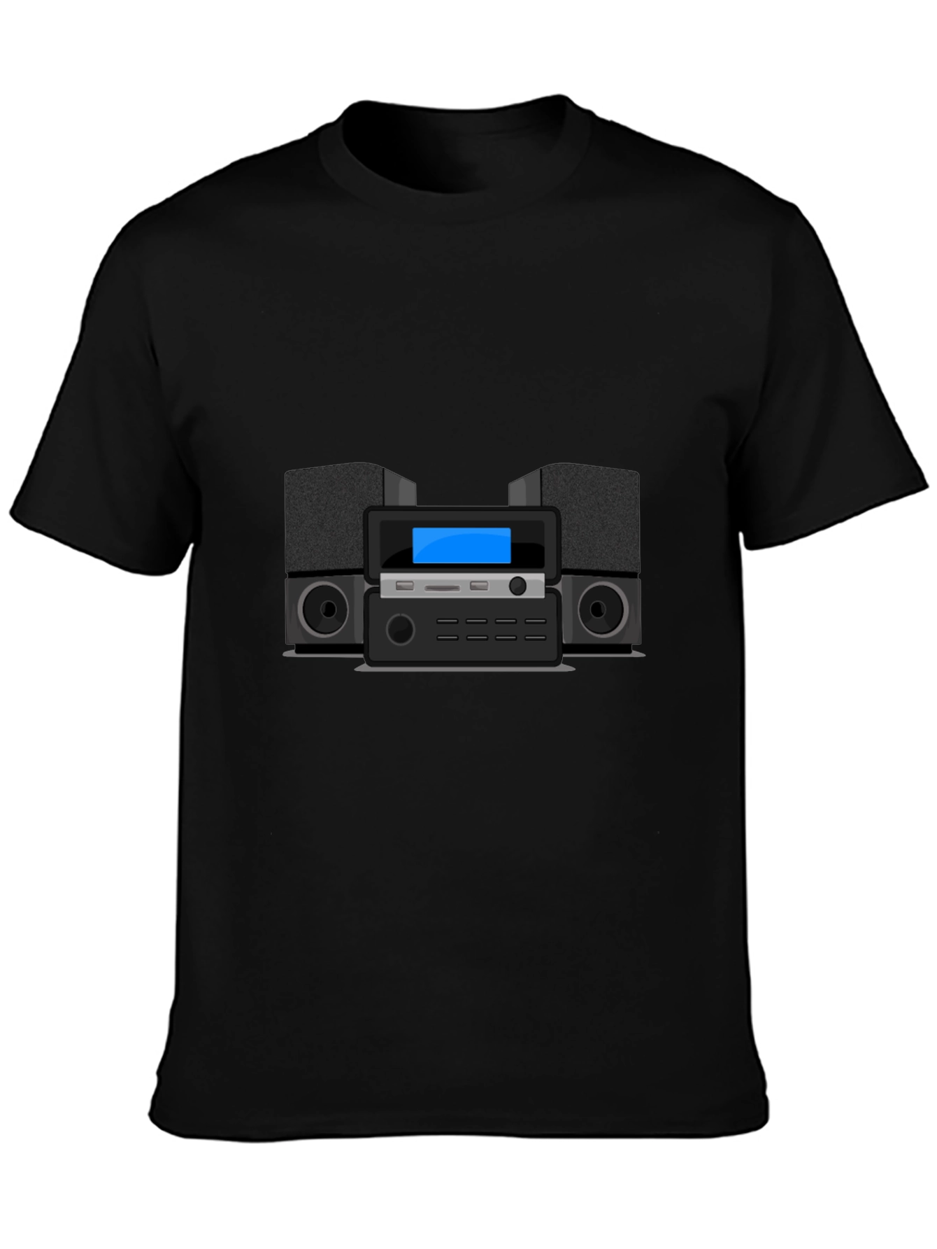 Stereo System Graphic Tee
