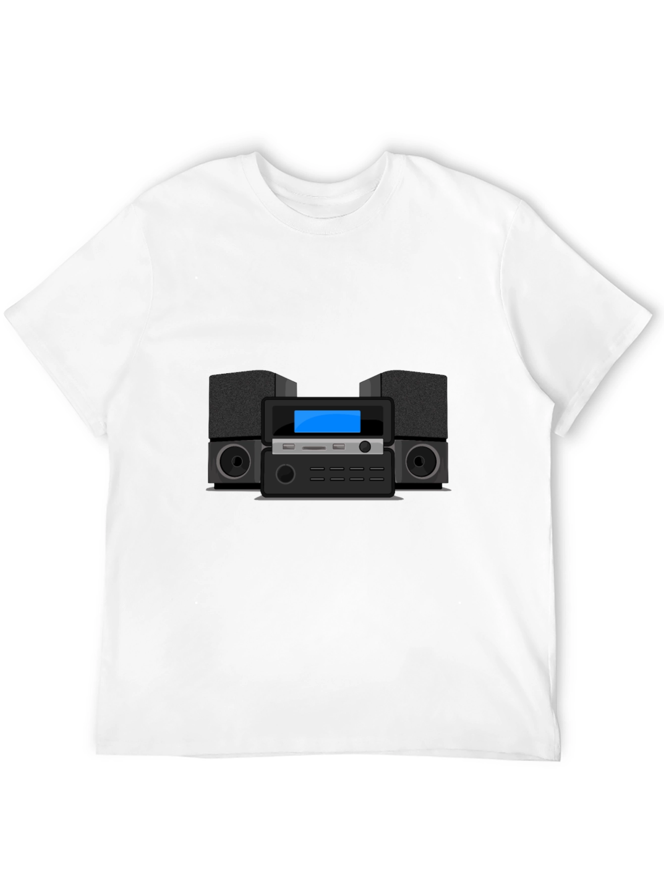 Stereo System Graphic Tee