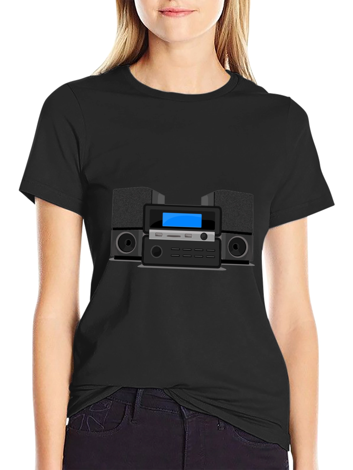 Stereo System Graphic Tee