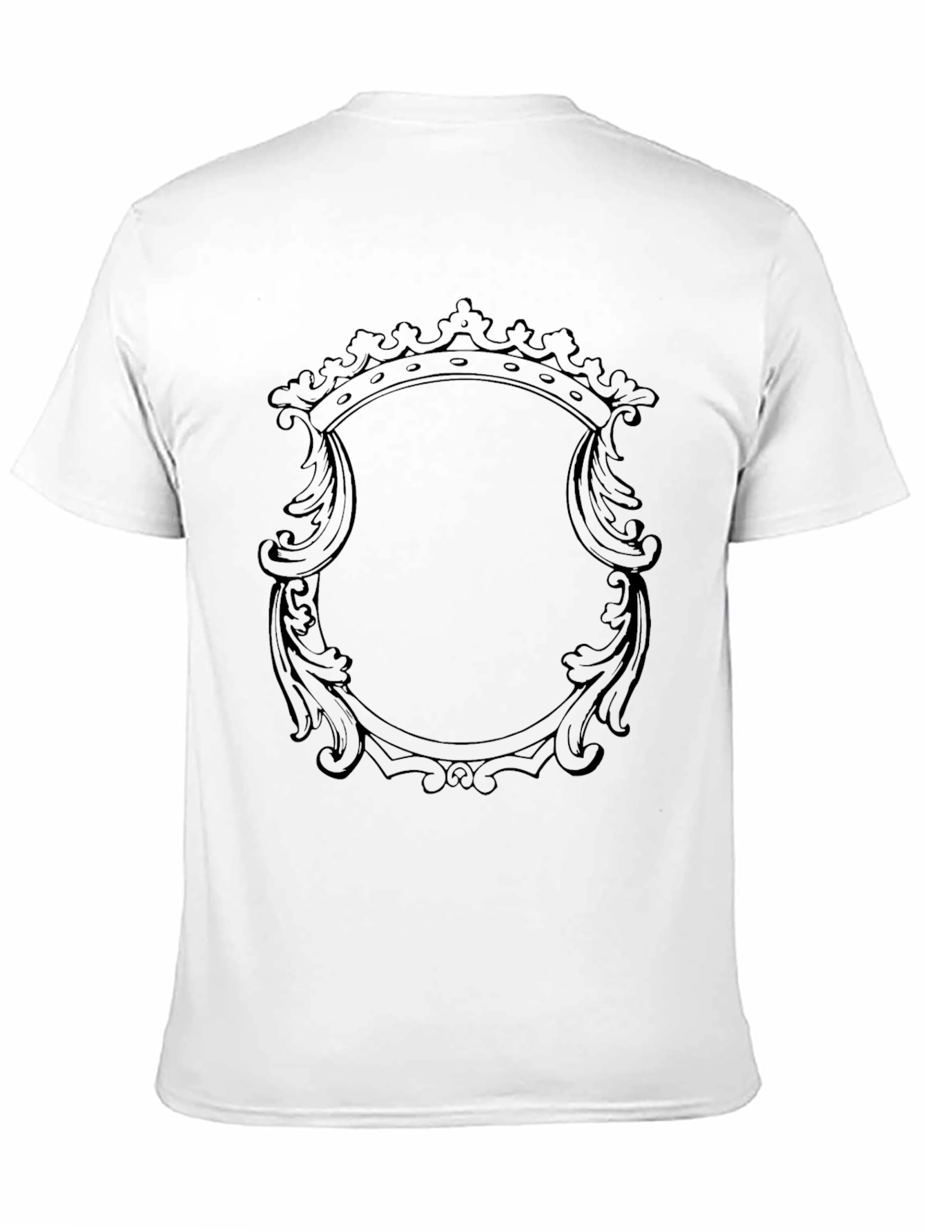 Crown Framed Graphic Tee - Stylish Menswear
