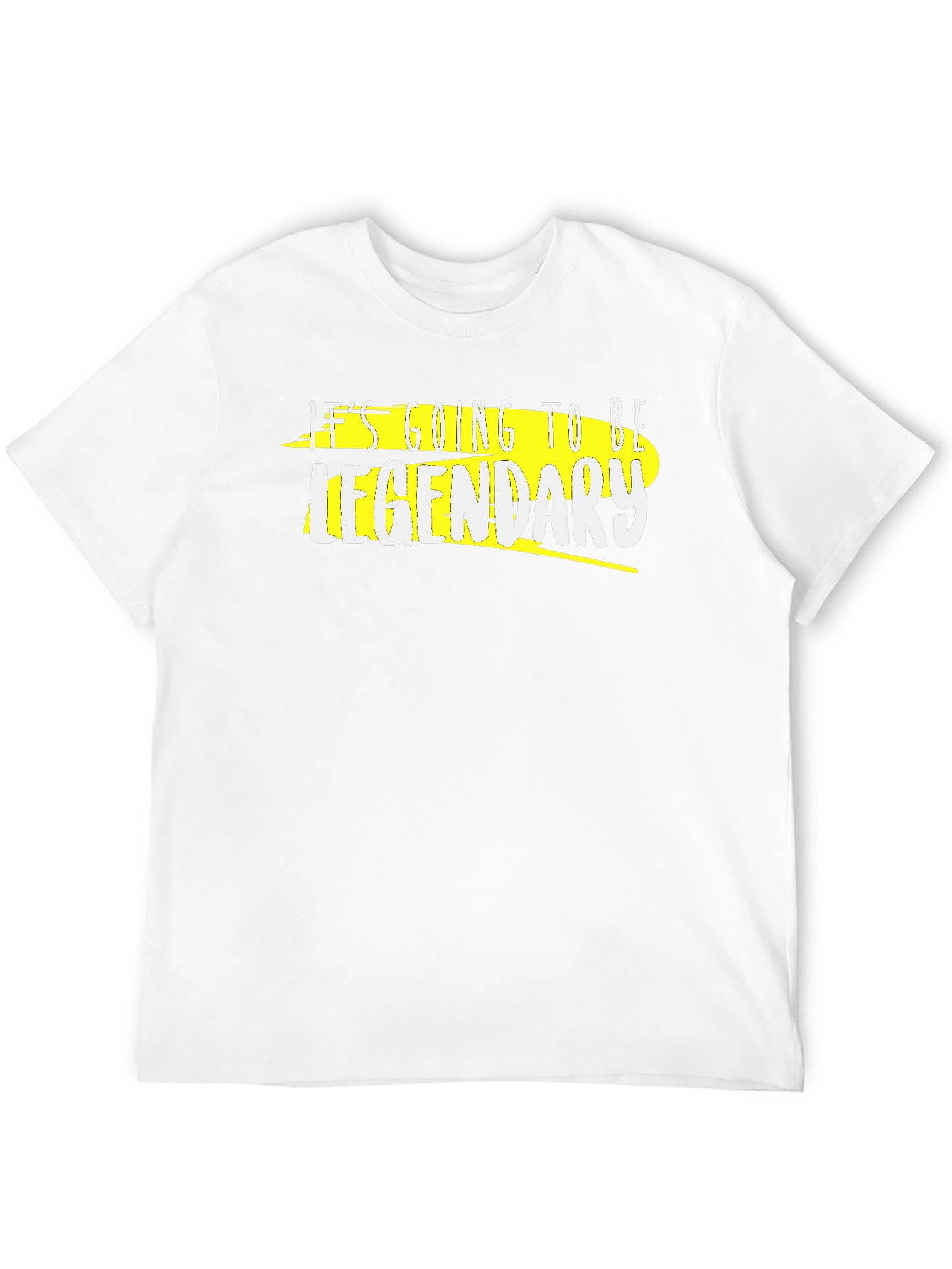 Legendary Graphic Tee - Trendy Black T-Shirt