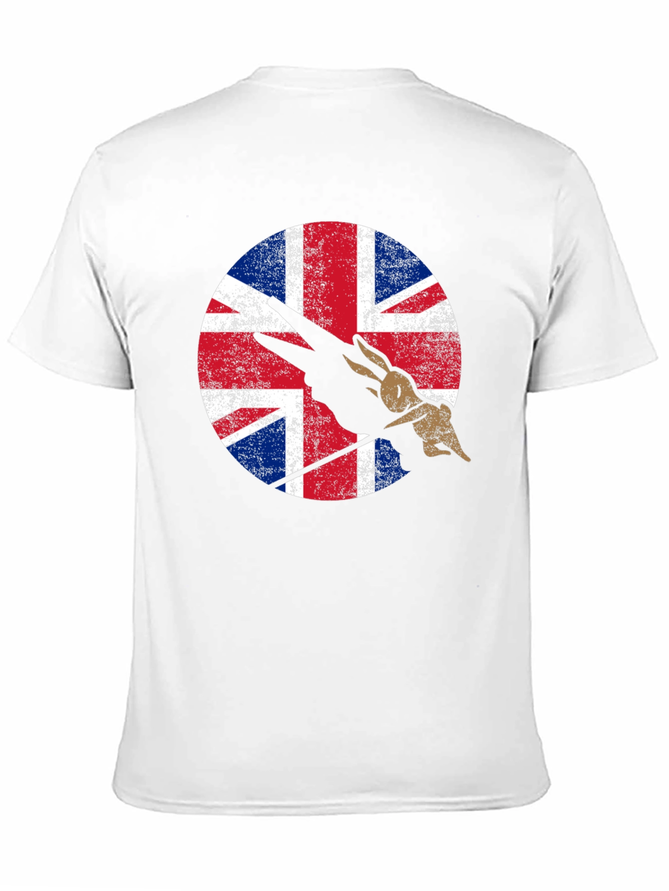 Union Jack Monty Python Rabbit T-Shirt