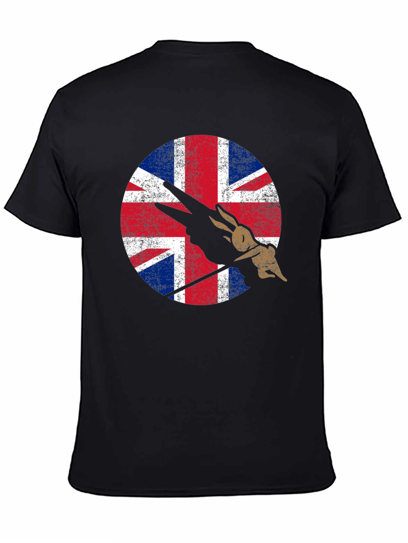 Union Jack Monty Python Rabbit T-Shirt