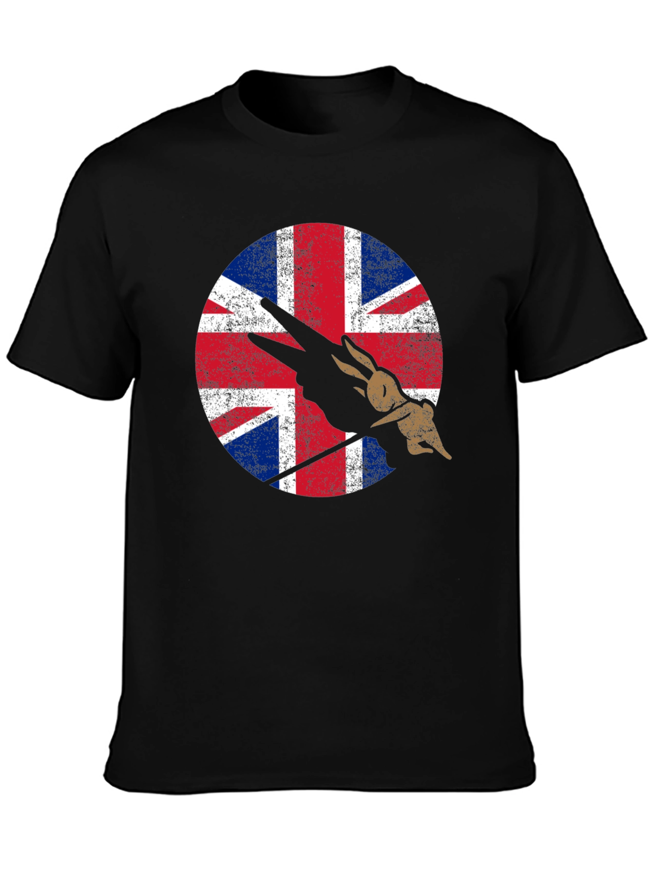 Union Jack Monty Python Rabbit T-Shirt