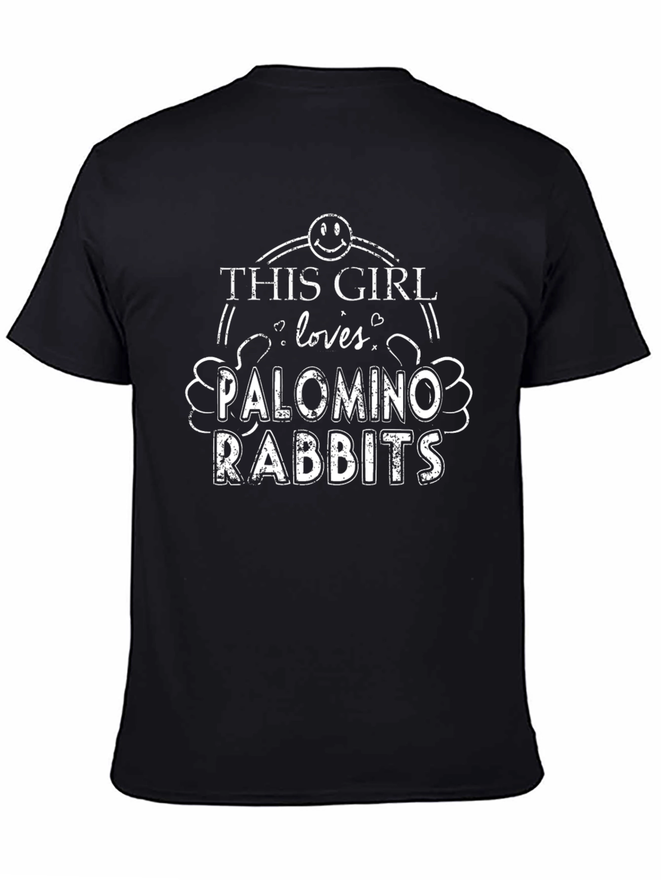 Palomino Rabbits Graphic T-Shirt - Unisex Black Tee