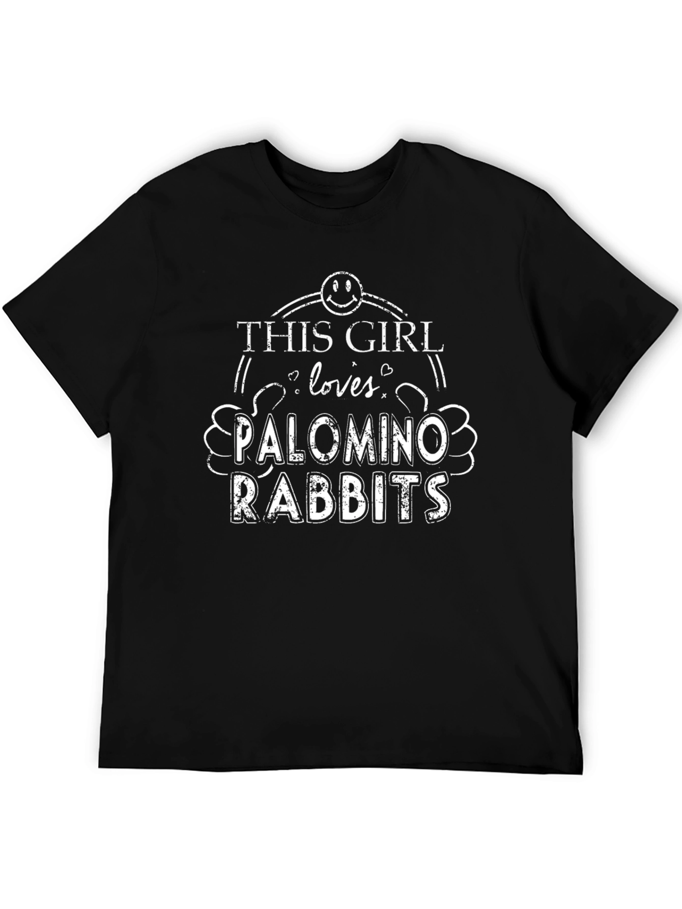 Palomino Rabbits Graphic T-Shirt - Unisex Black Tee