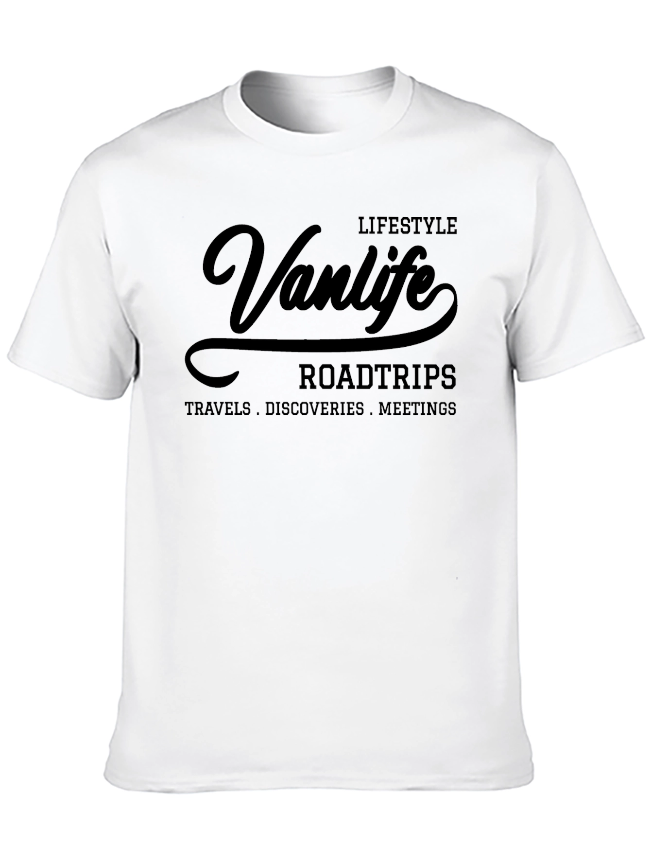 Vanlife Lifestyle T-Shirt: Road Trip Ready!