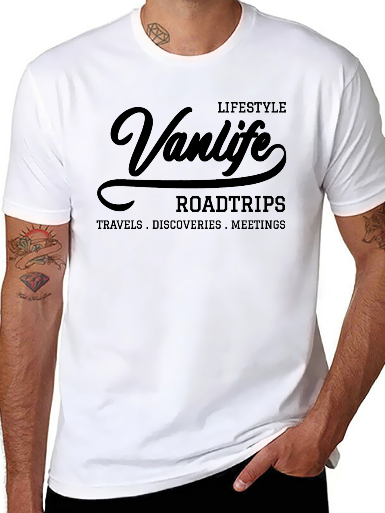 Vanlife Lifestyle T-Shirt: Road Trip Ready!