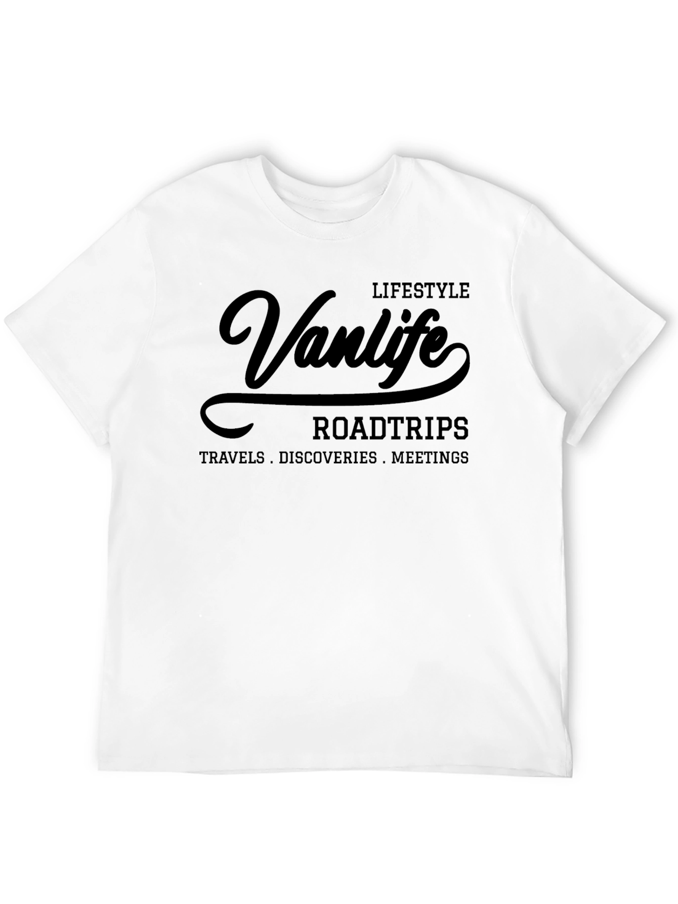 Vanlife Lifestyle T-Shirt: Road Trip Ready!