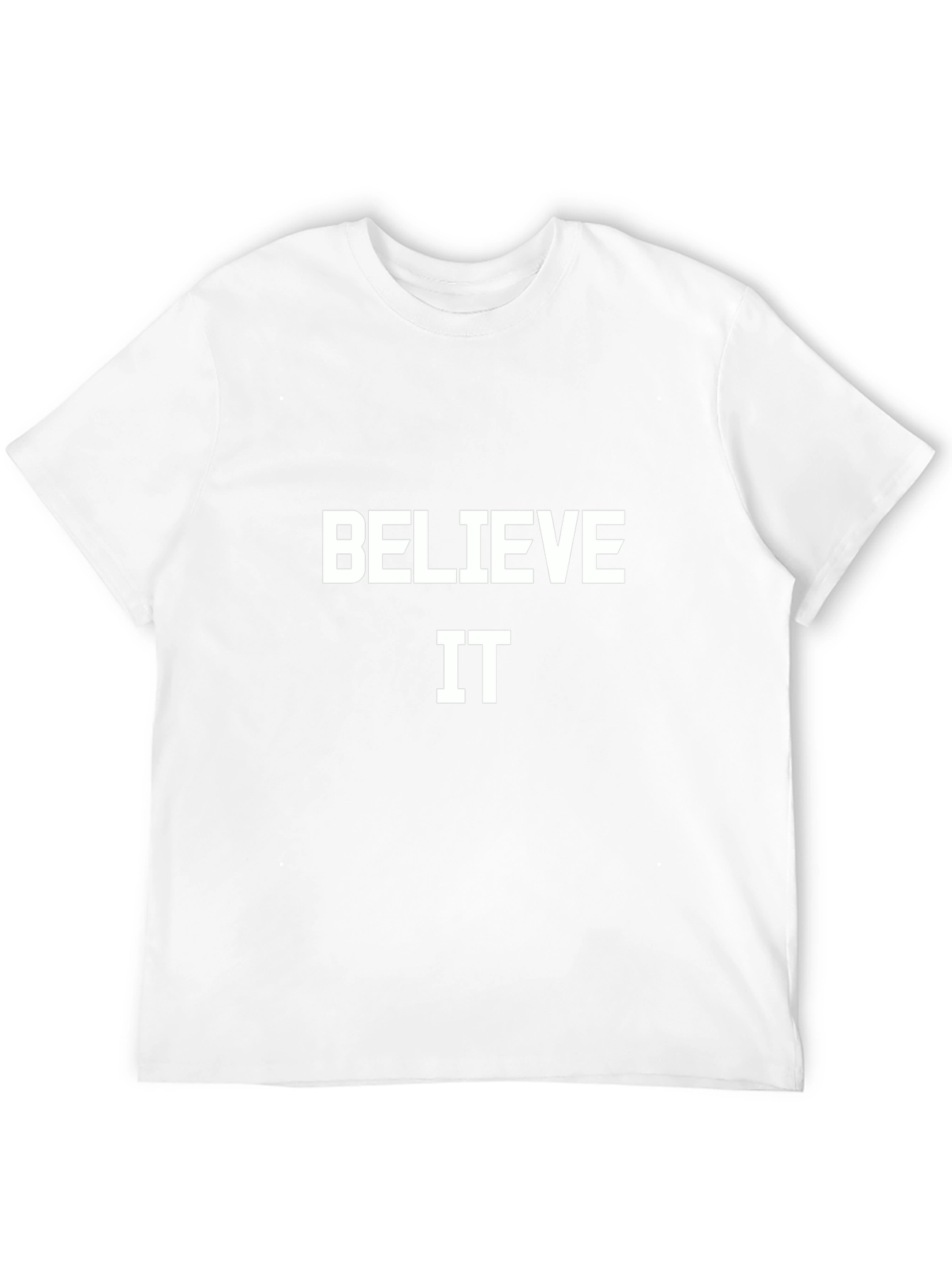 Believe It Black T-Shirt