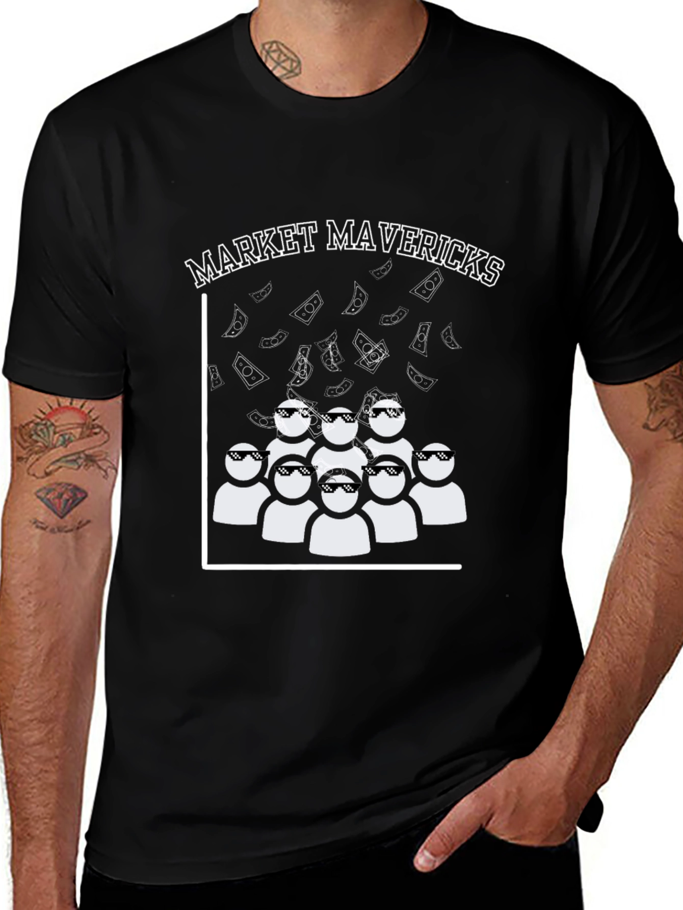 Market Mavericks Graphic T-Shirt