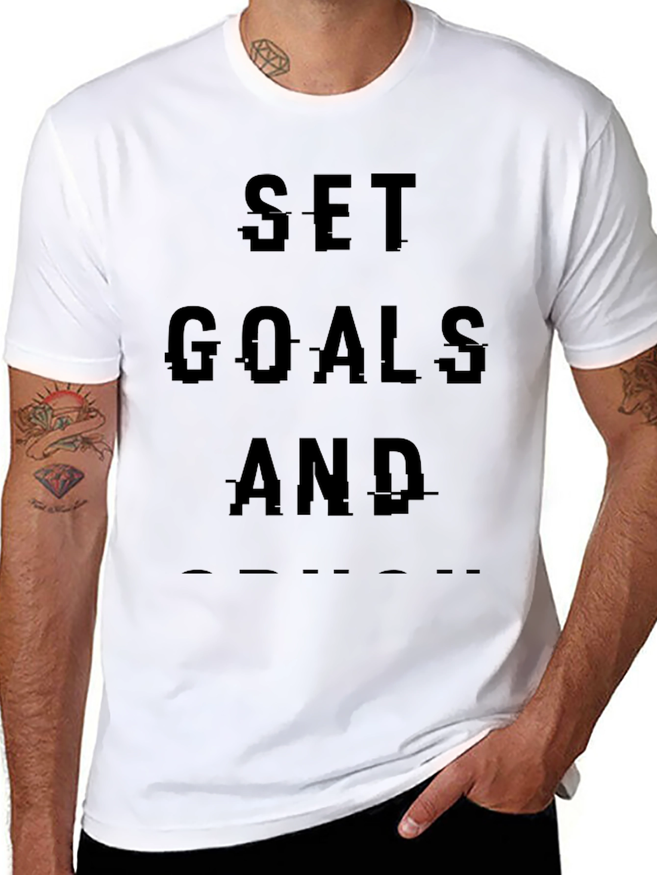 Motivational Set Goals T-Shirt