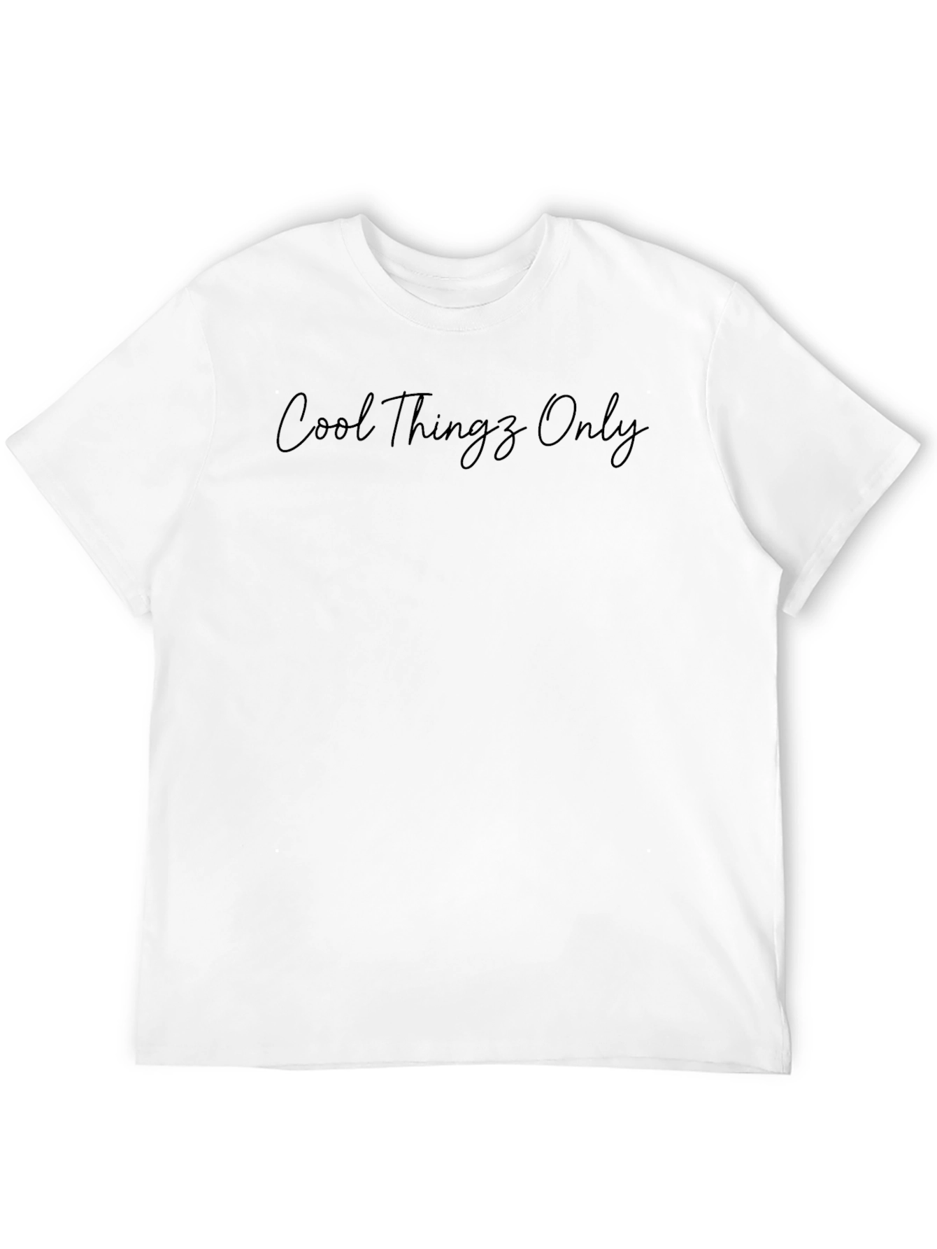 Cool Things Only Black T-Shirt