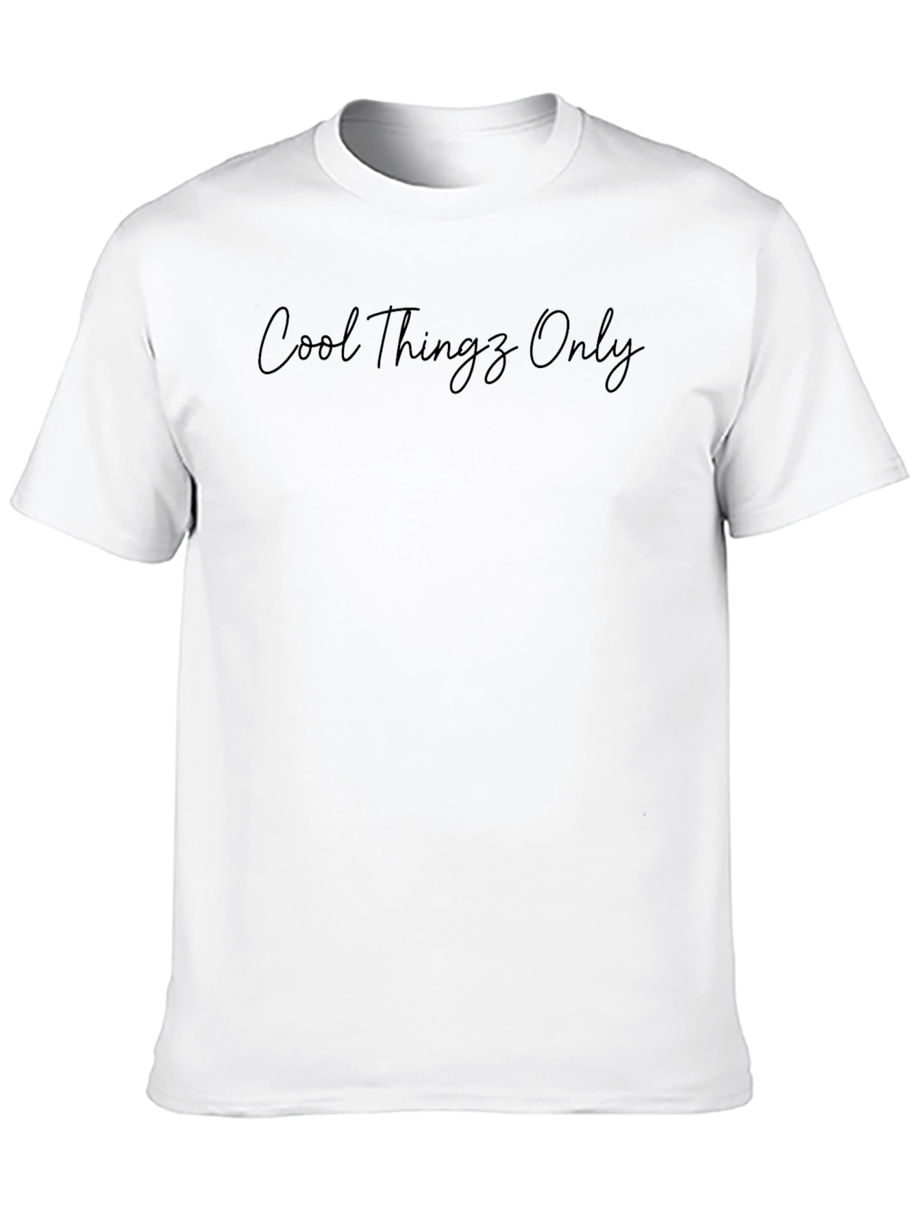 Cool Things Only Black T-Shirt