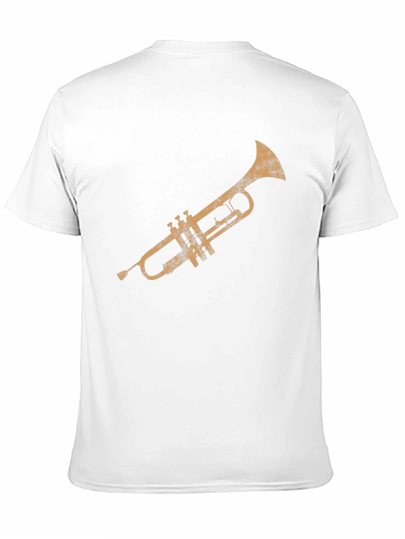 Trumpet Graphic Tee - Musicians Classic Black T-Shirt