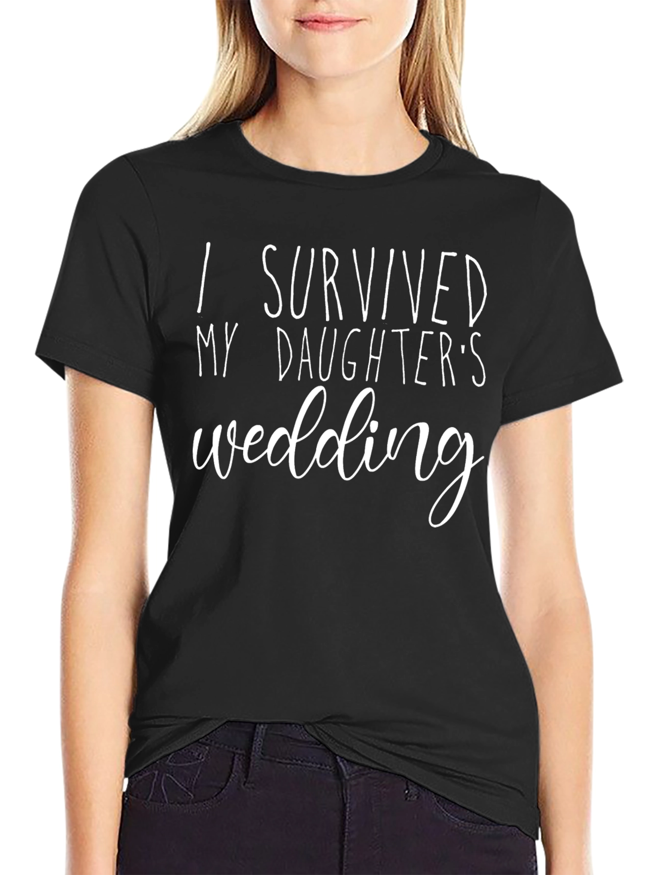 I Survived My Daughters Wedding T-Shirt