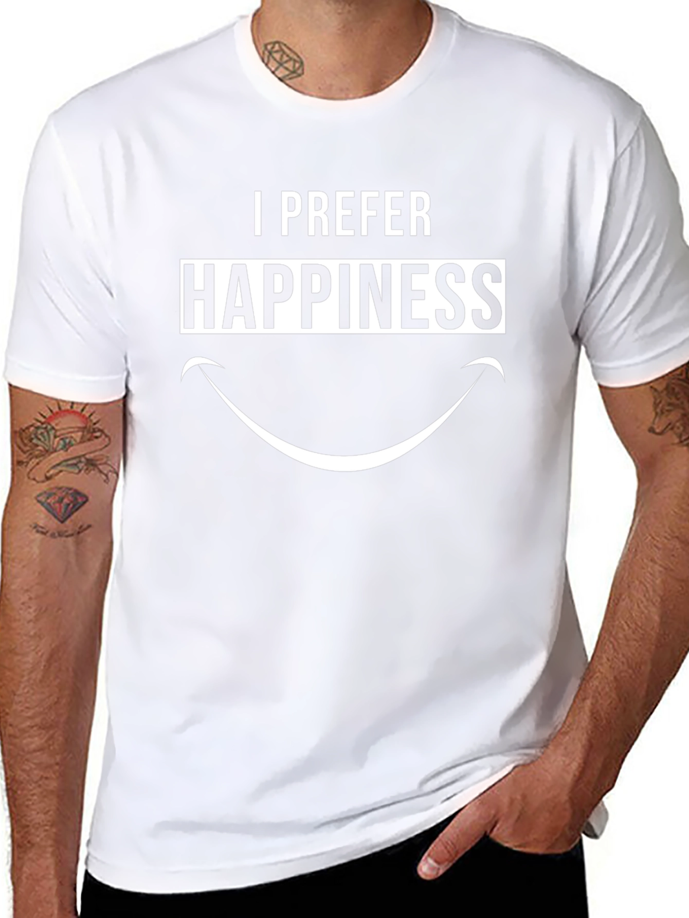 I Prefer Happiness Graphic Tee