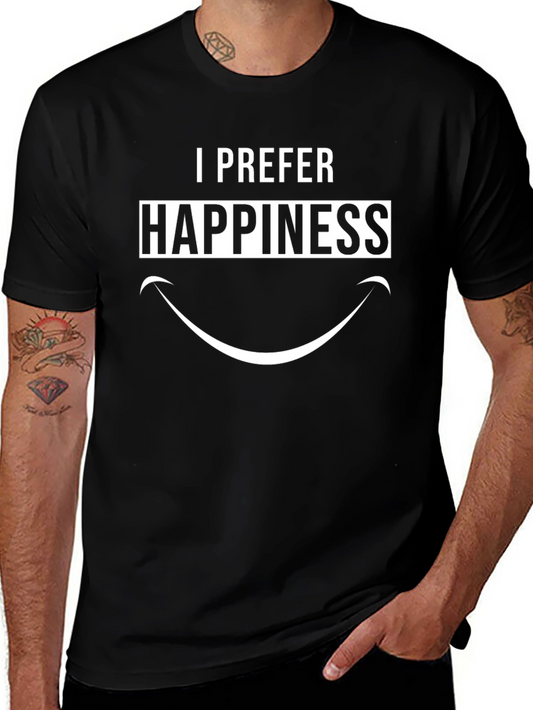 I Prefer Happiness Graphic Tee