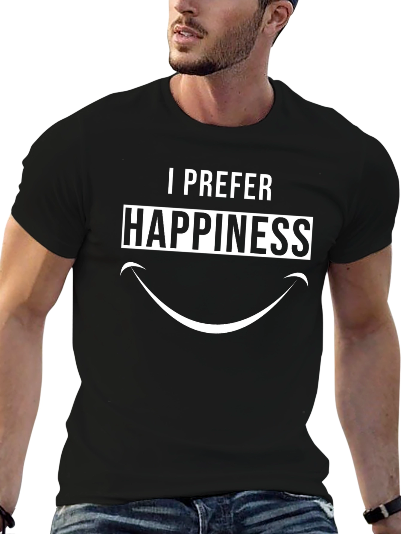 I Prefer Happiness Graphic Tee