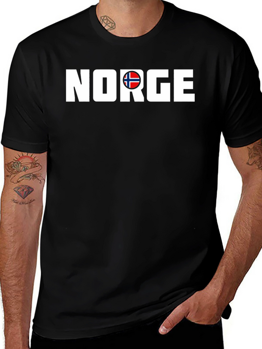 Norway Pride T-Shirt - Norge Flag Graphic Tee