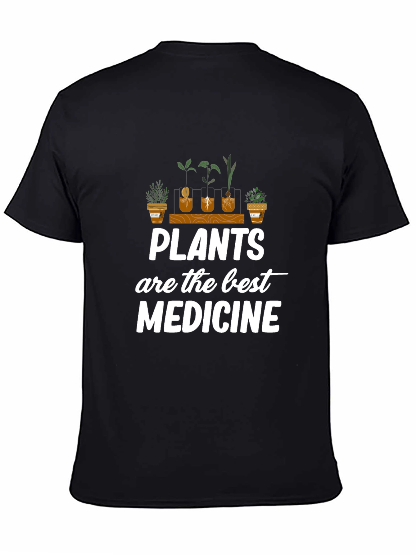 Plants are the Best Medicine Graphic Tee