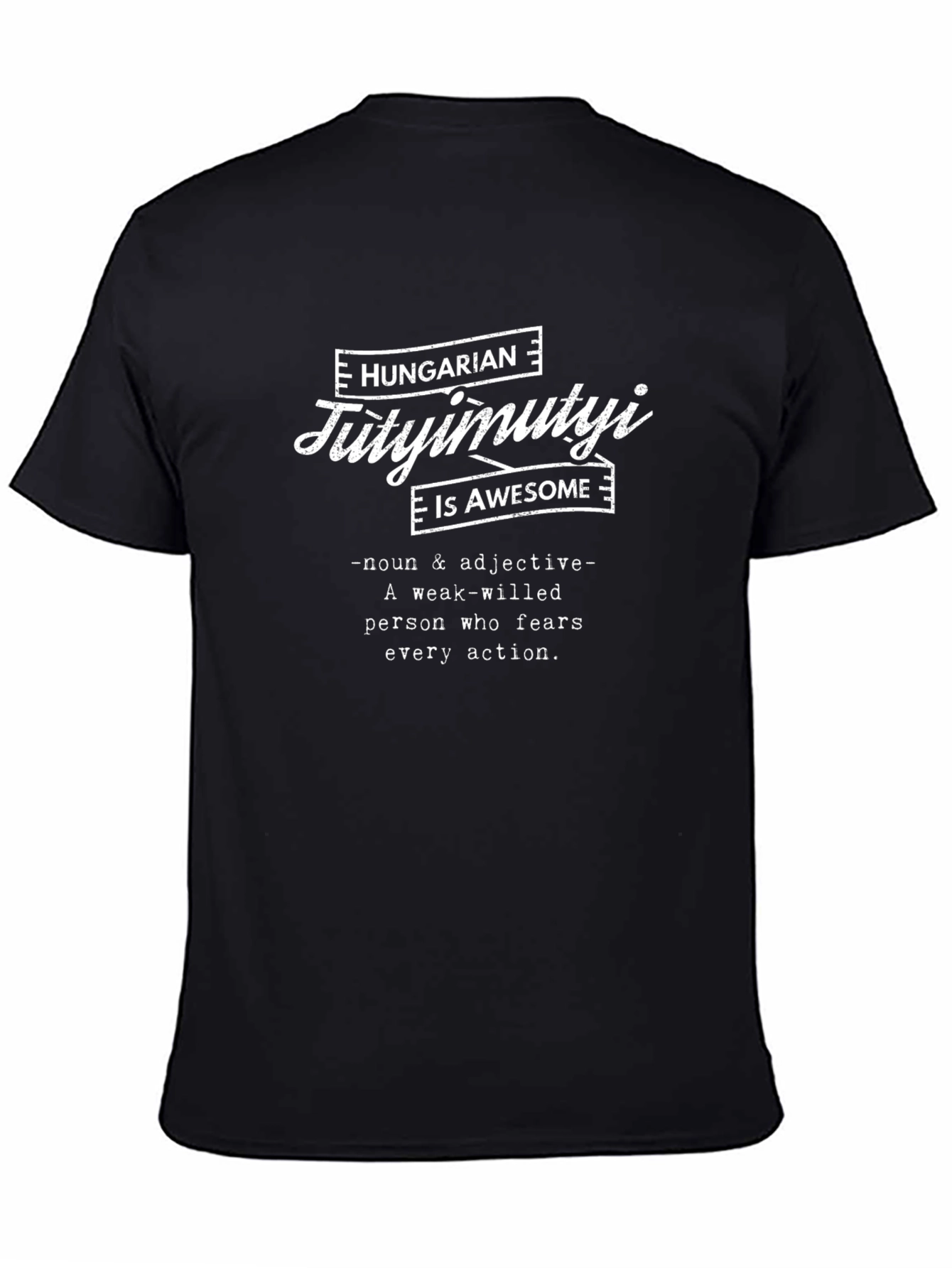 Hungarian Tutyimutyi Graphic T-Shirt - Funny Definition Tee
