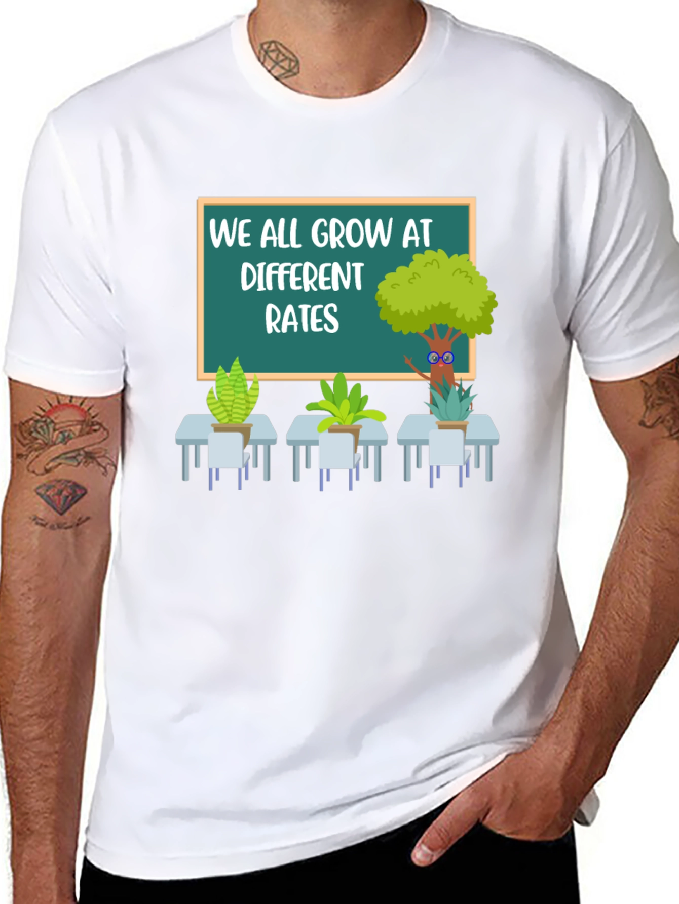 We All Grow at Different Rates T-Shirt