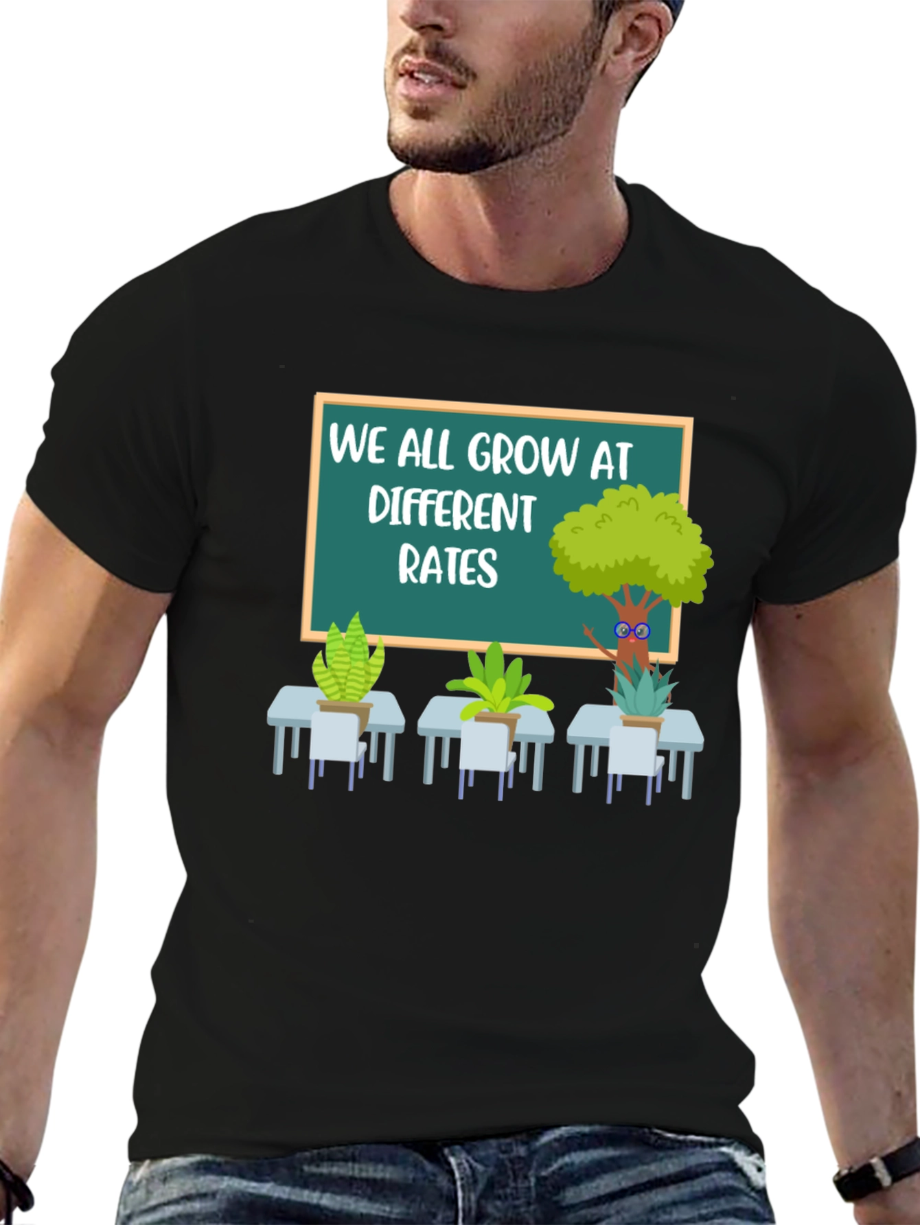 We All Grow at Different Rates T-Shirt