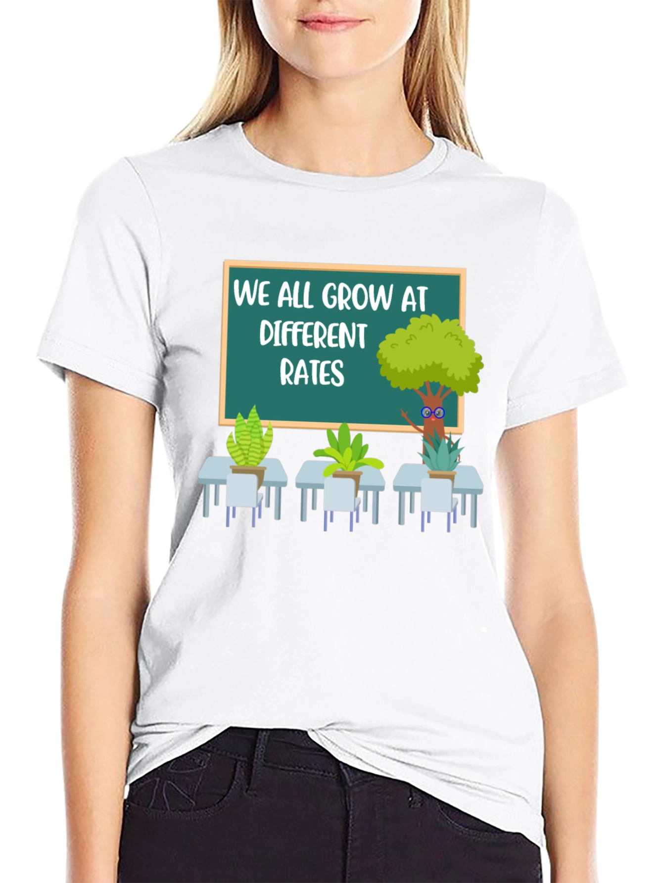 We All Grow at Different Rates T-Shirt