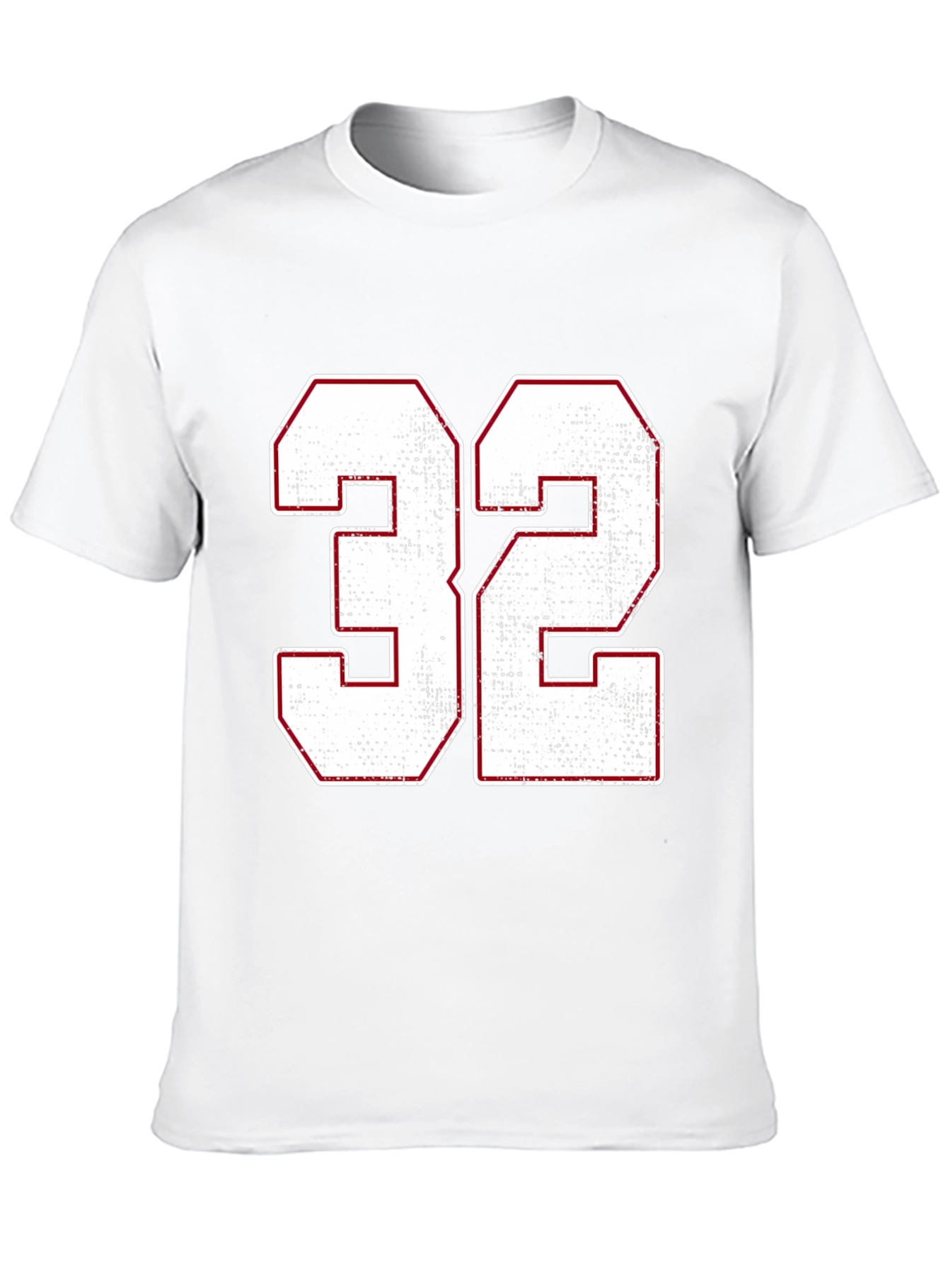 Number 32 Graphic T-Shirt - Black