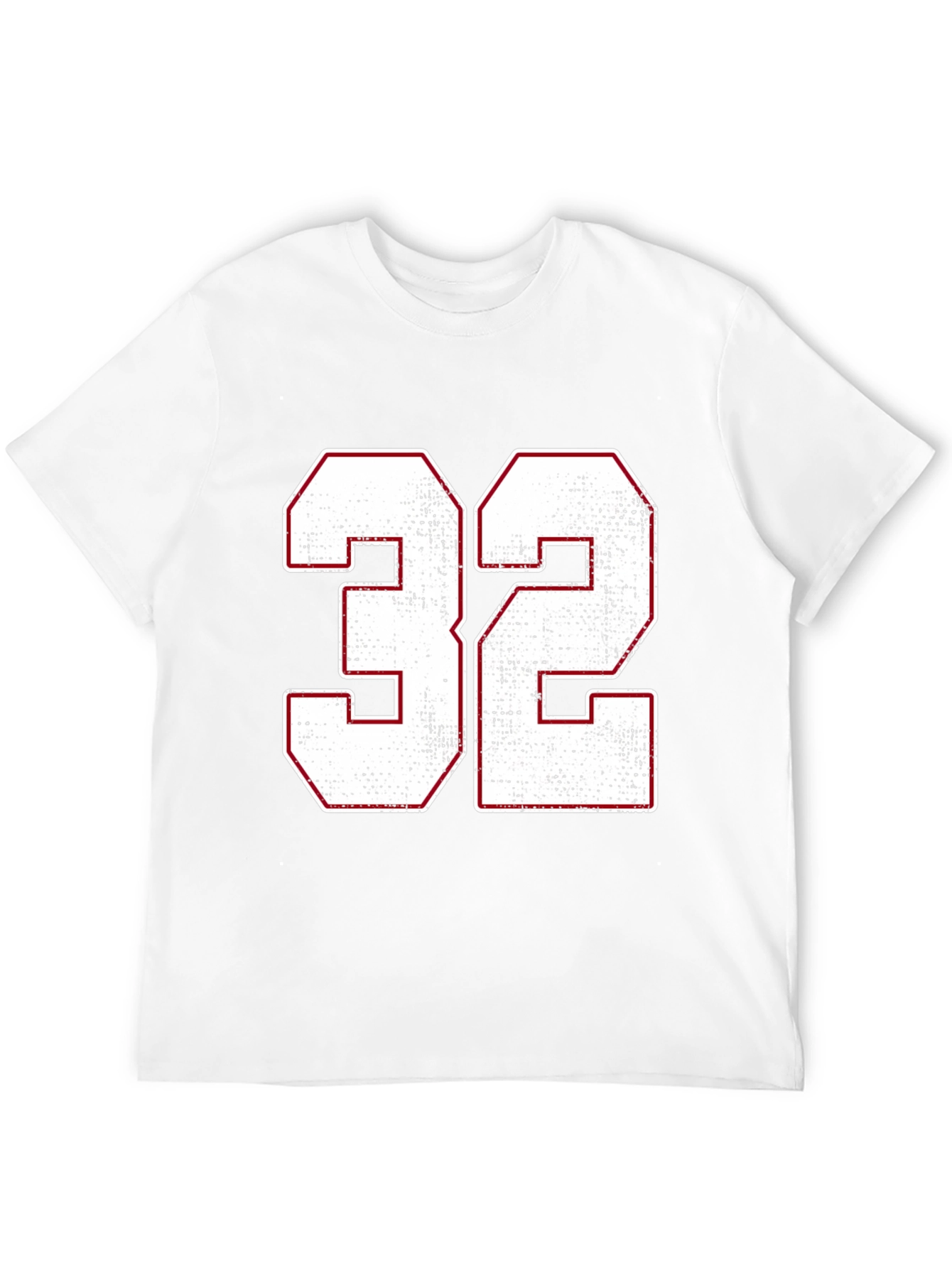 Number 32 Graphic T-Shirt - Black