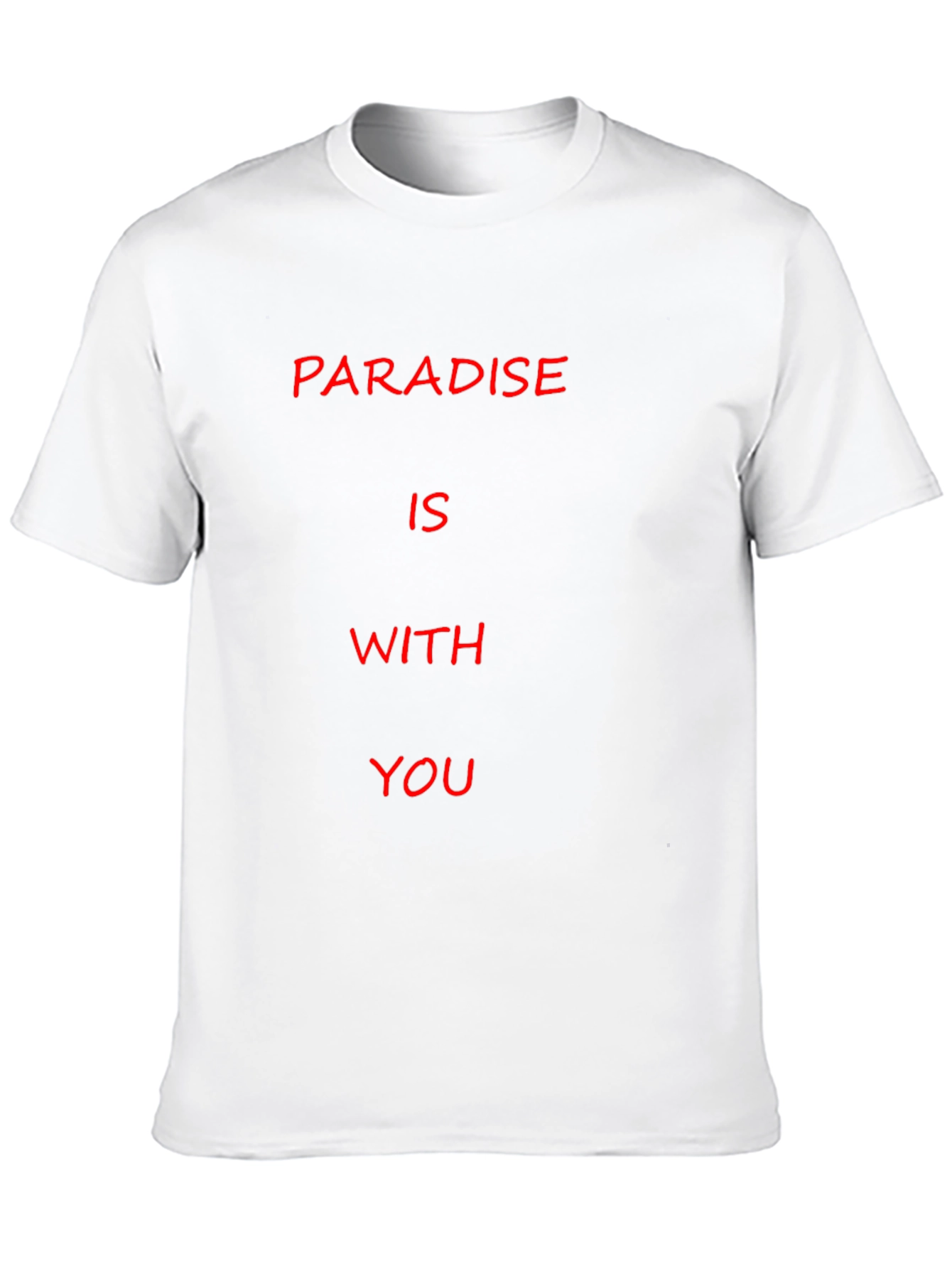 Paradise is With You Graphic Tee - Black